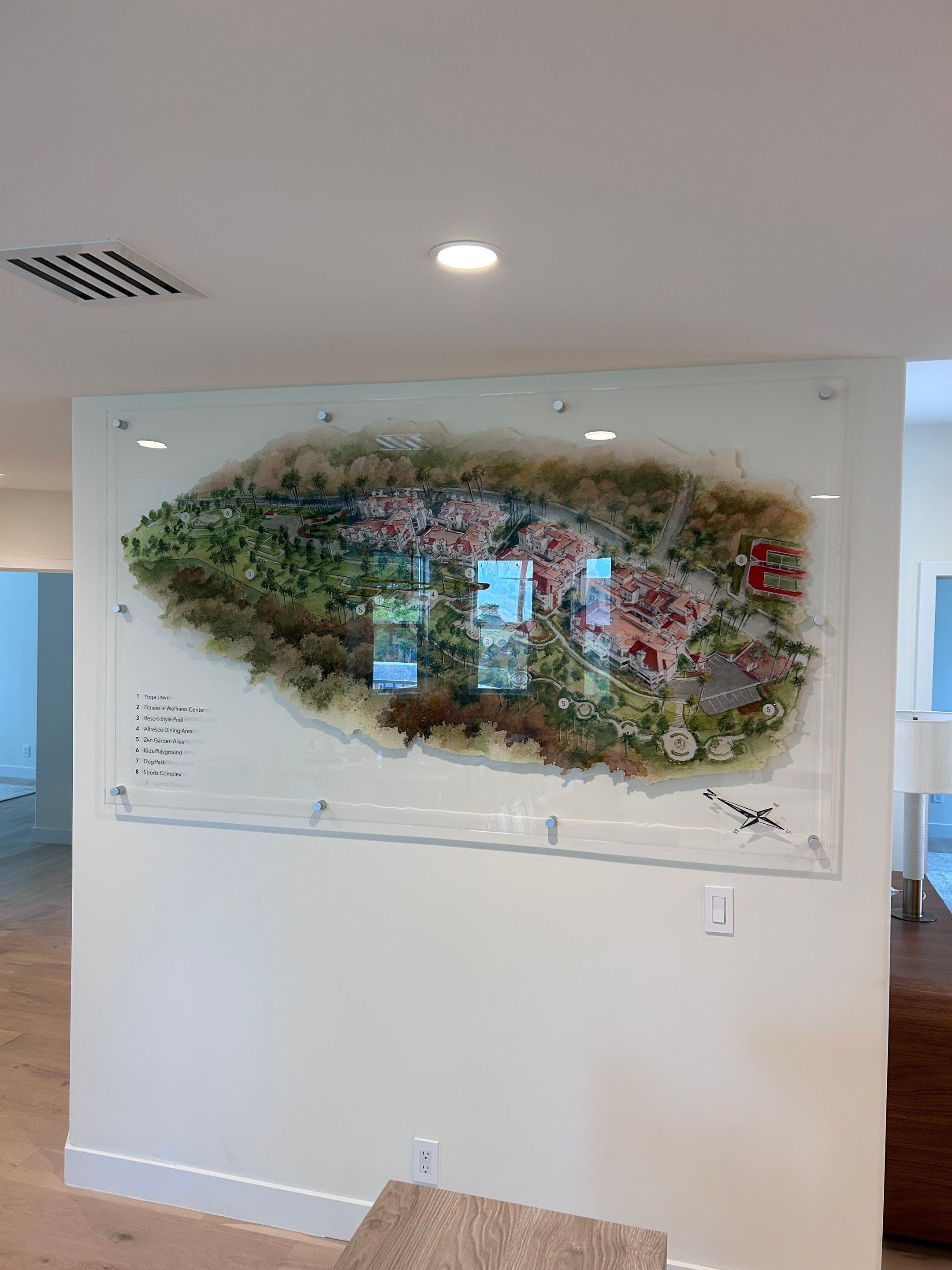 Project in Malibu by Golden State Signs