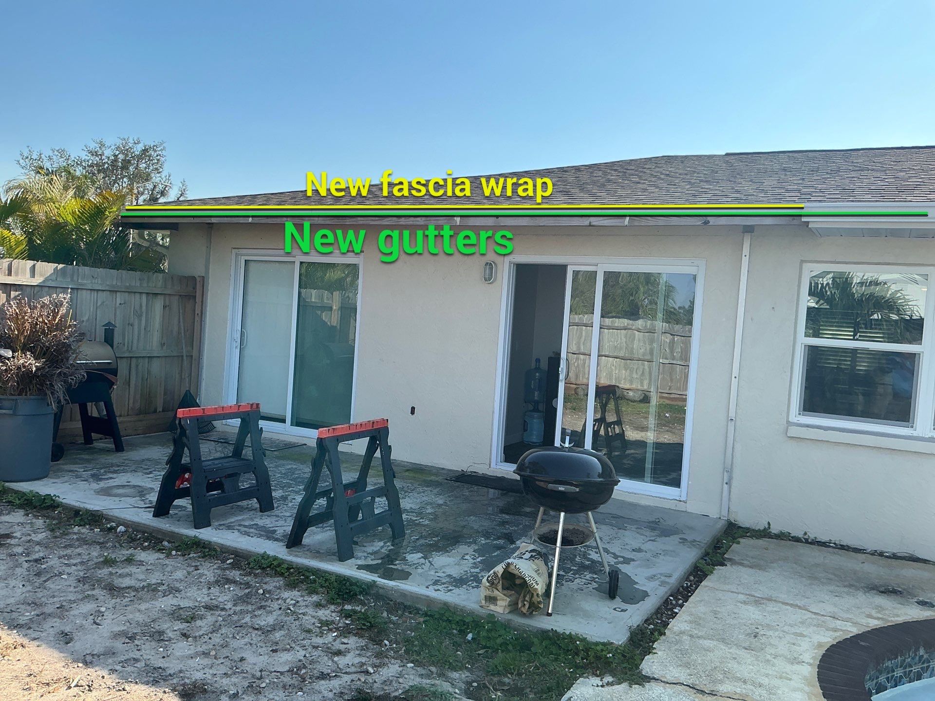 Soffit and Fascia Installation in Venice FL by Gutter Professors