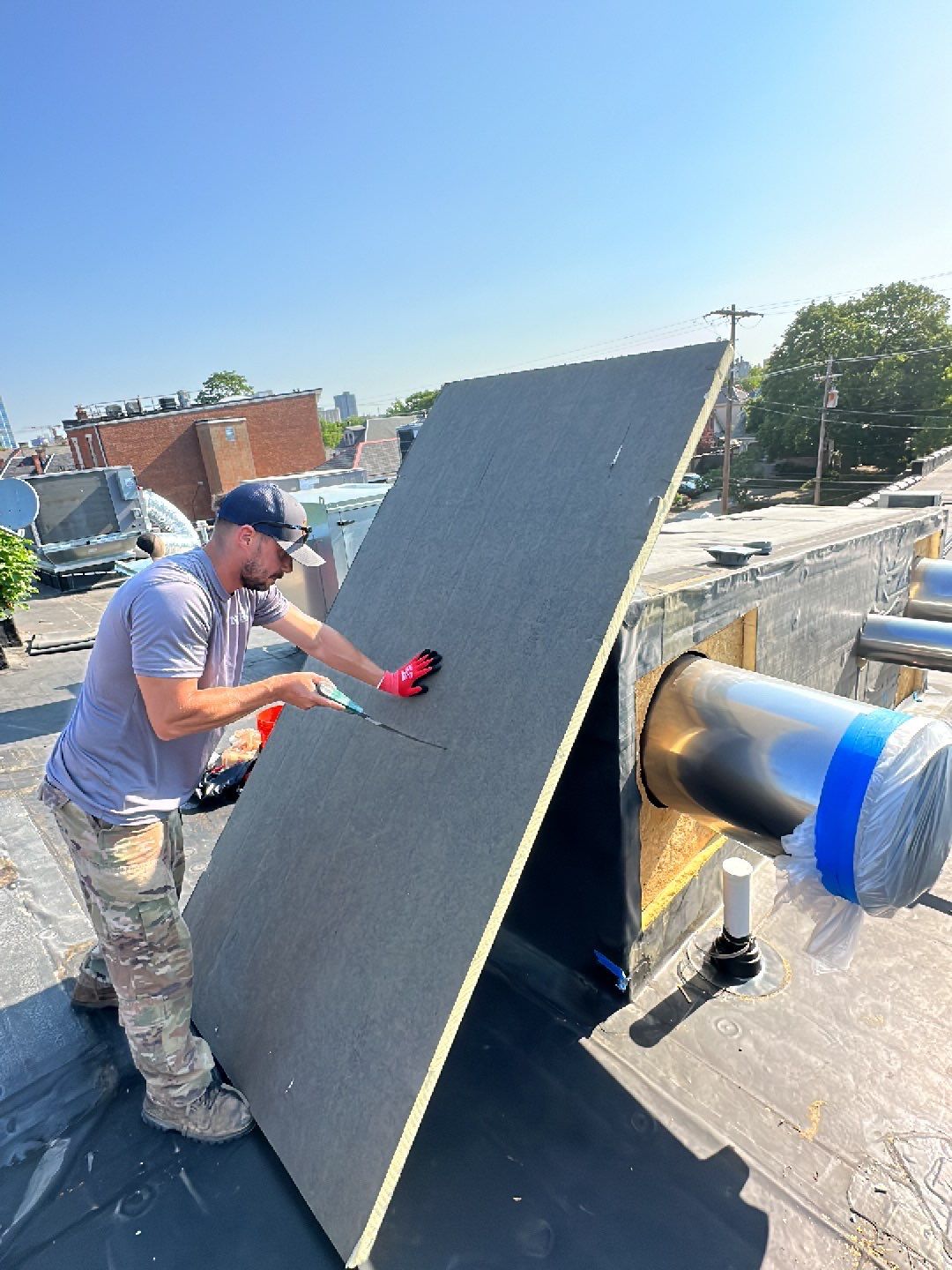 Cento Roof repair/Gutter installation  by Nitro Roofing and Construction
