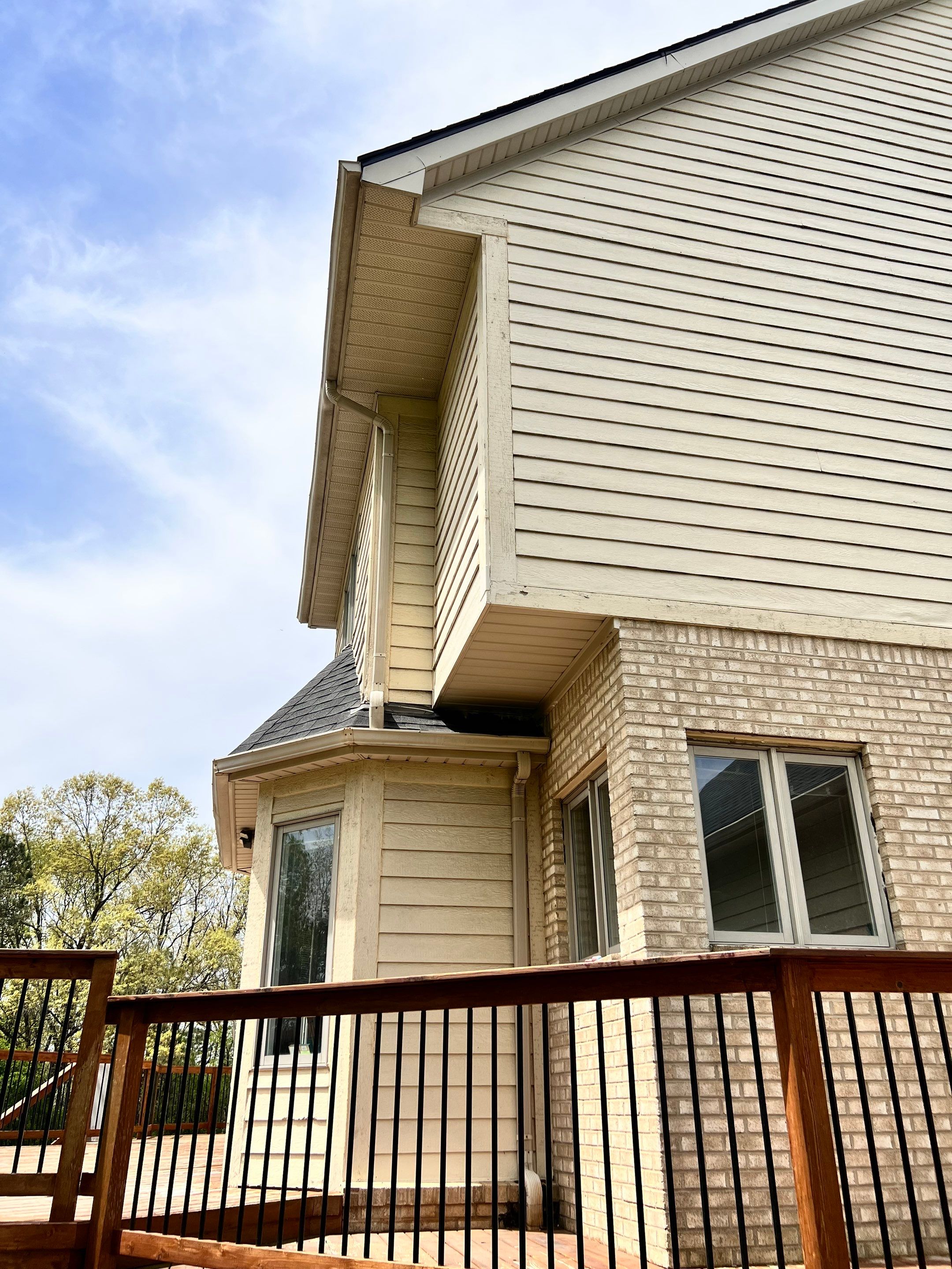 Siding Replacement using Alside Mountain Fern by 180 Contractors