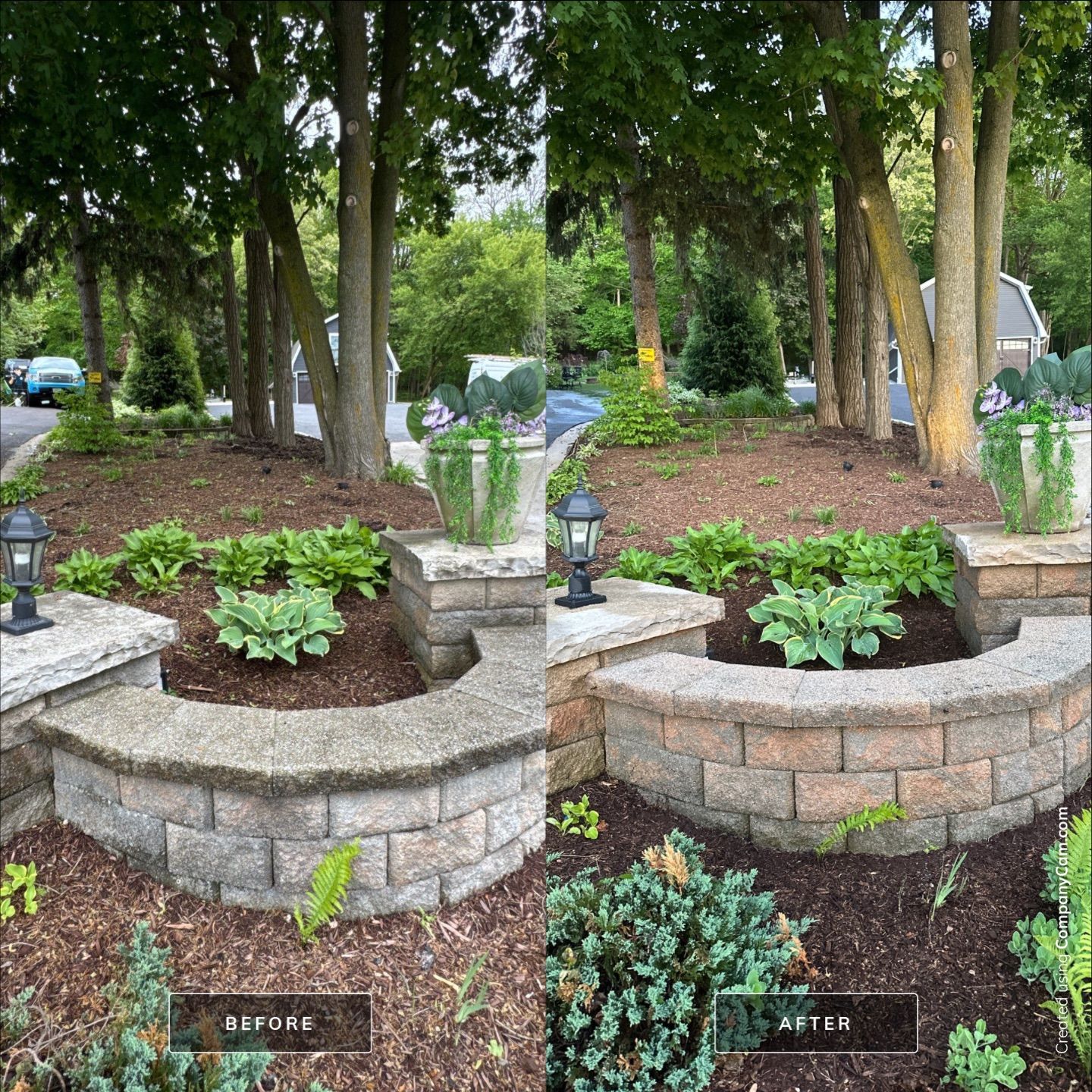 Project in Algonquin by Simmons Power & Soft Washing