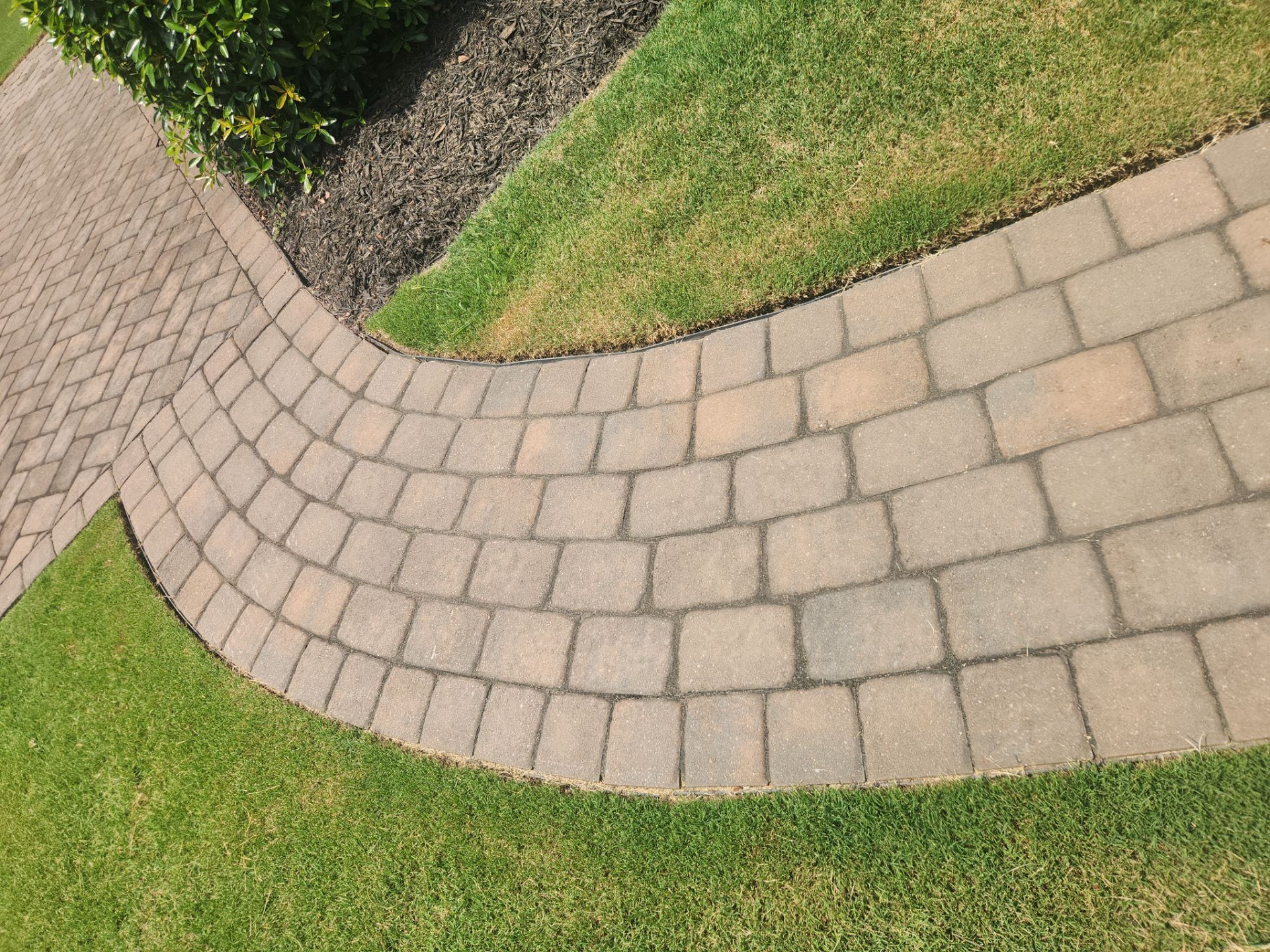 Paver Patio using Concrete Sealant by DuraSeal