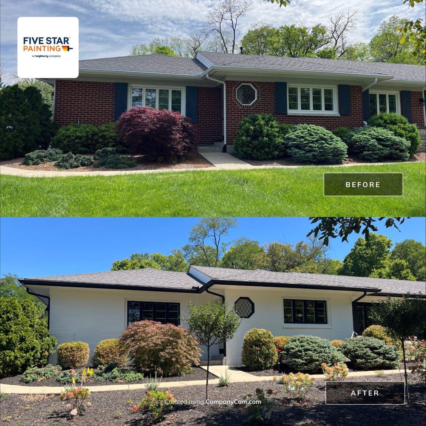 Big projects in Kettering - exterior by Five Star Painting of Batavia