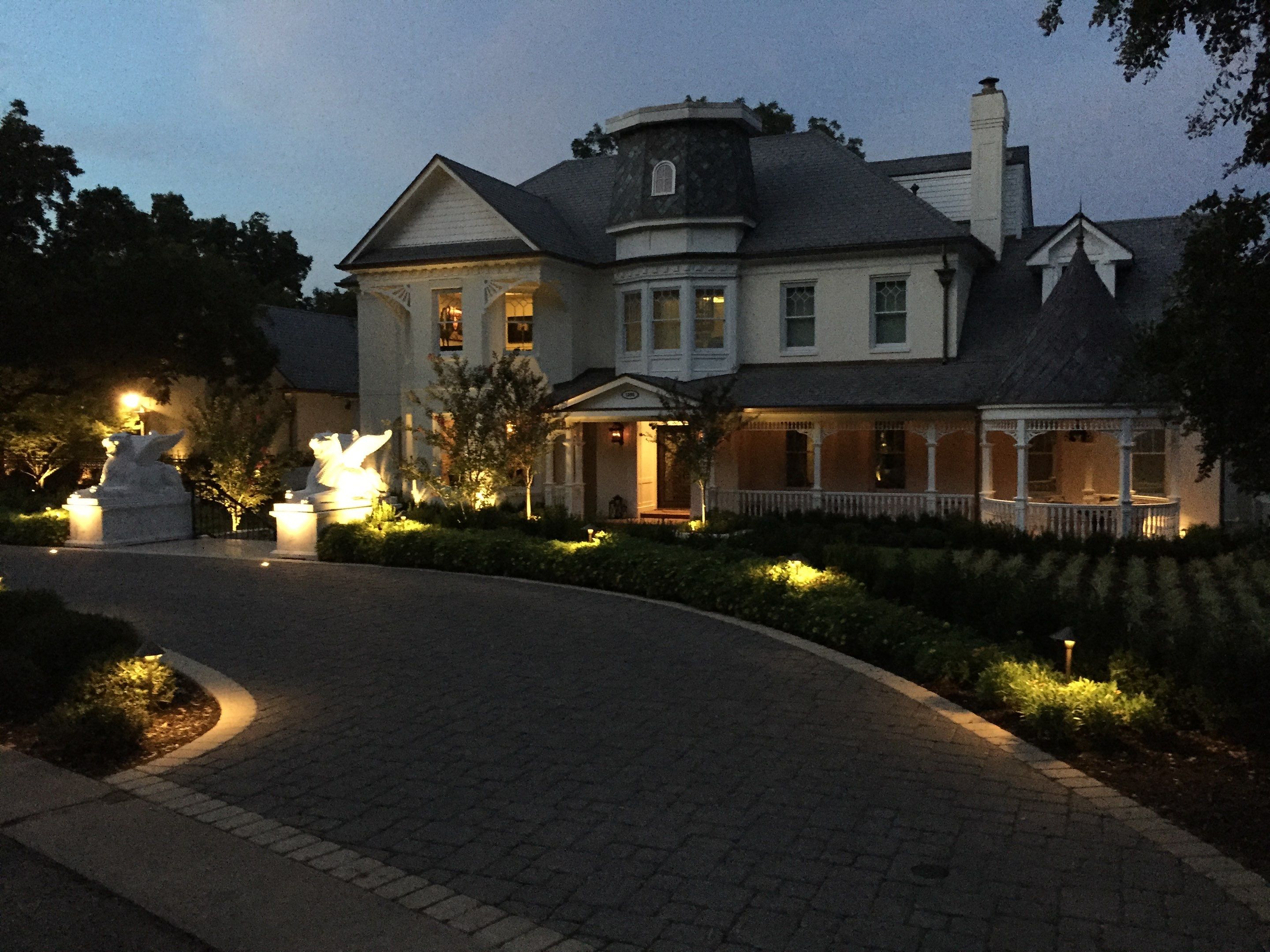 Austin Boat Dock + Outdoor Landscape Lighting by Outdoor Lights + Shades