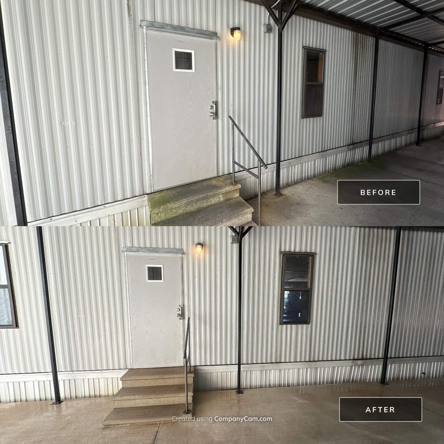 Metro Door Lewisburg by Mr. Mister Power Washing