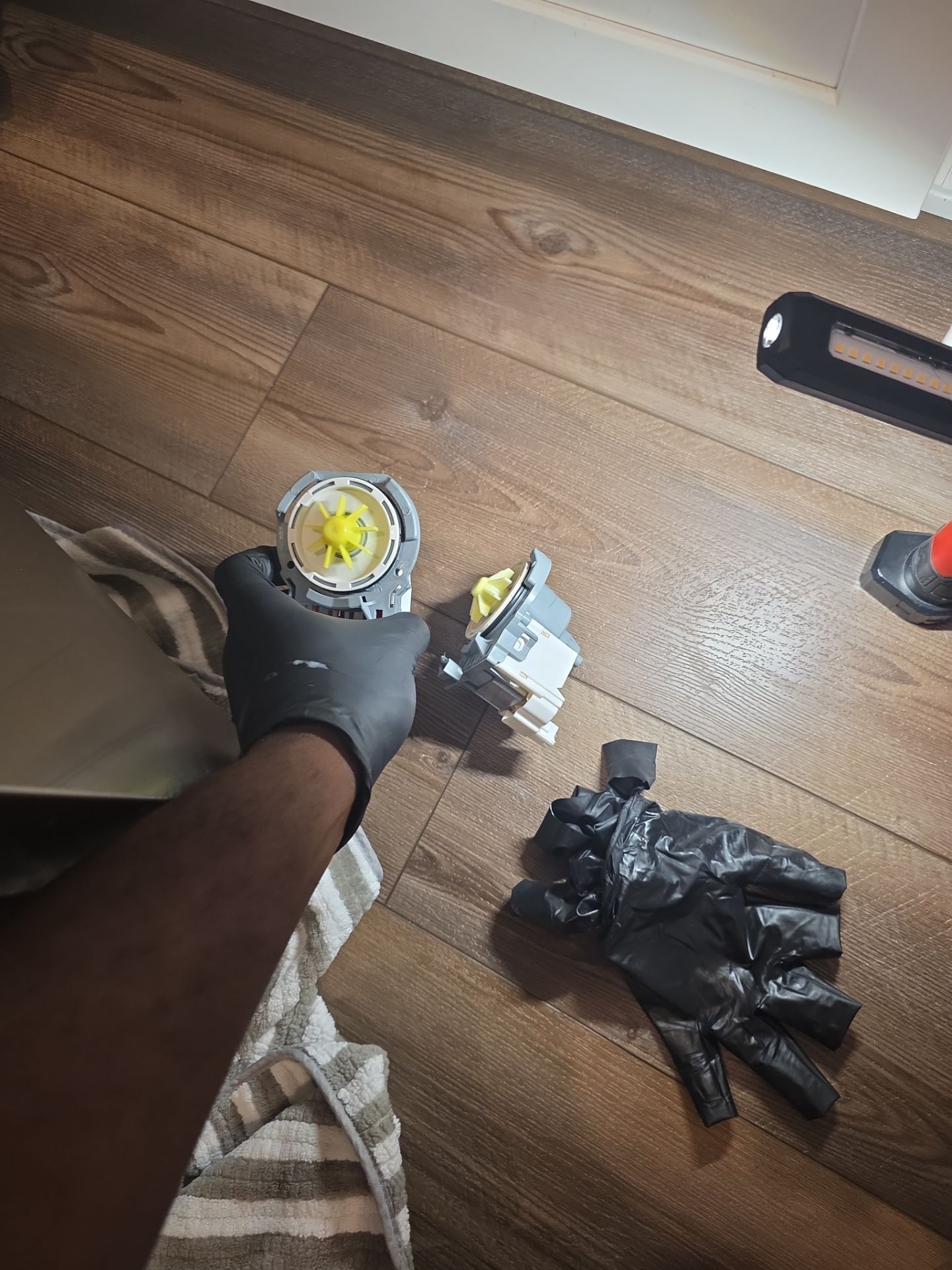Whirlpool Dishwasher Pump Motor Repair and Replacement in Minneola by AMB-WORKS APPLIANCE REPAIR