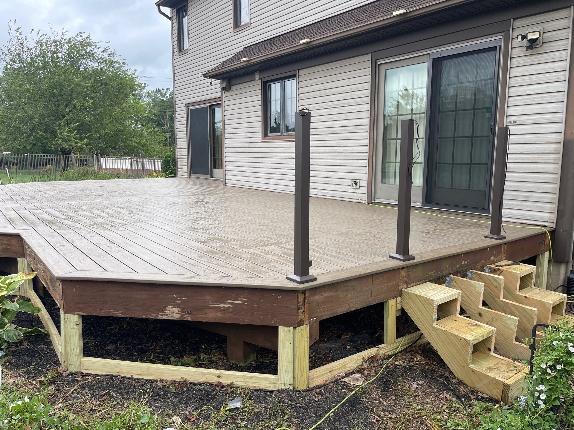 Deck Resurface in Flemington by deck guardian
