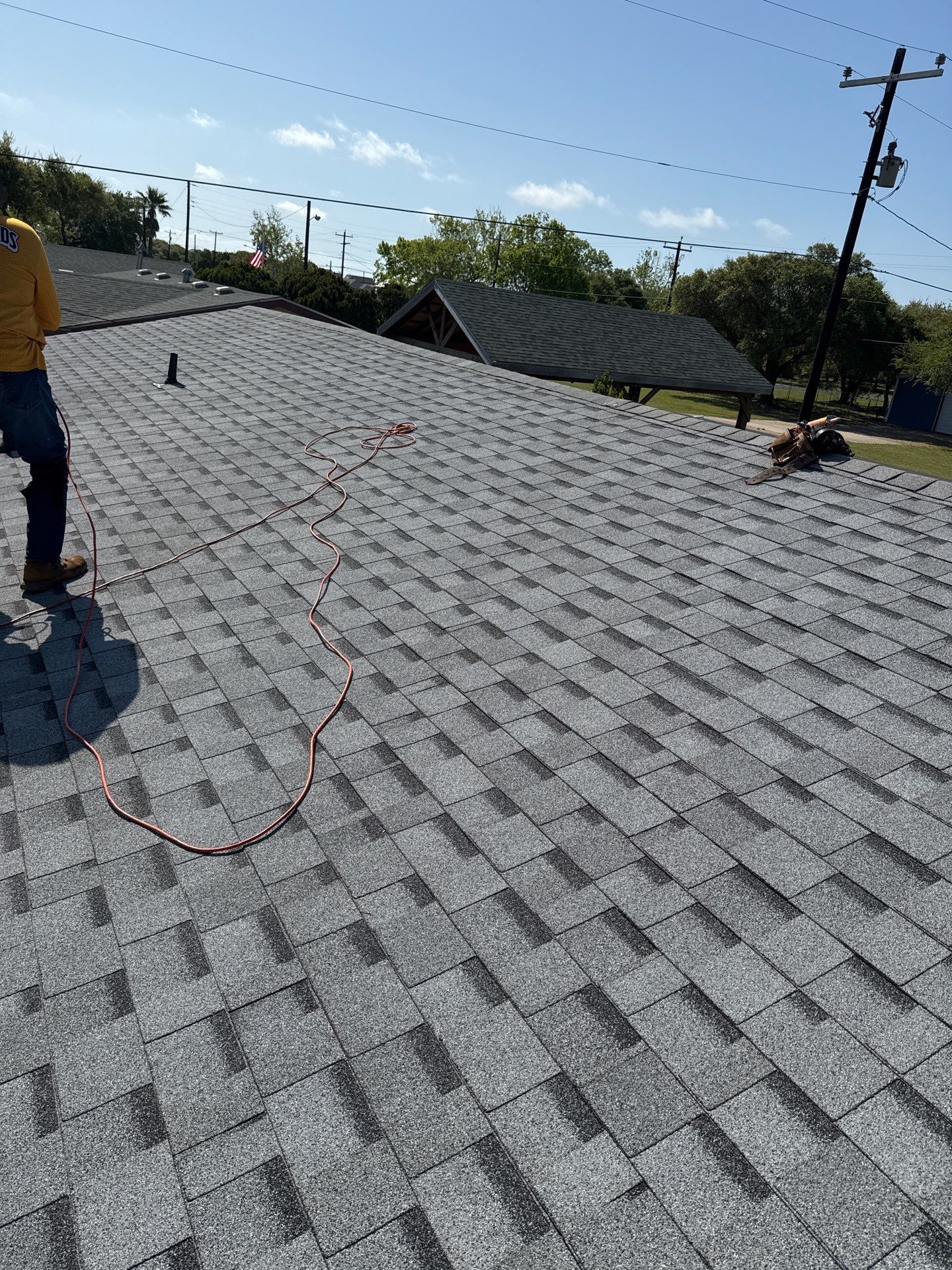 Perfectly Pink in Rockport Texas by Bayfront Roofing and Construction