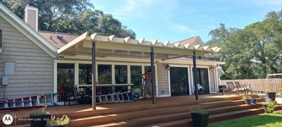 Pergola Style Patio Cover