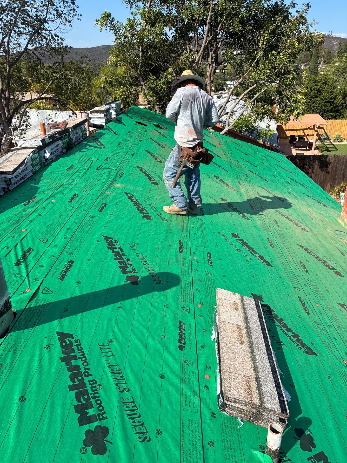 Comprehensive Roof Replacement and Wood Repair for Poway Residence by Reliable Roofing San Diego Inc.