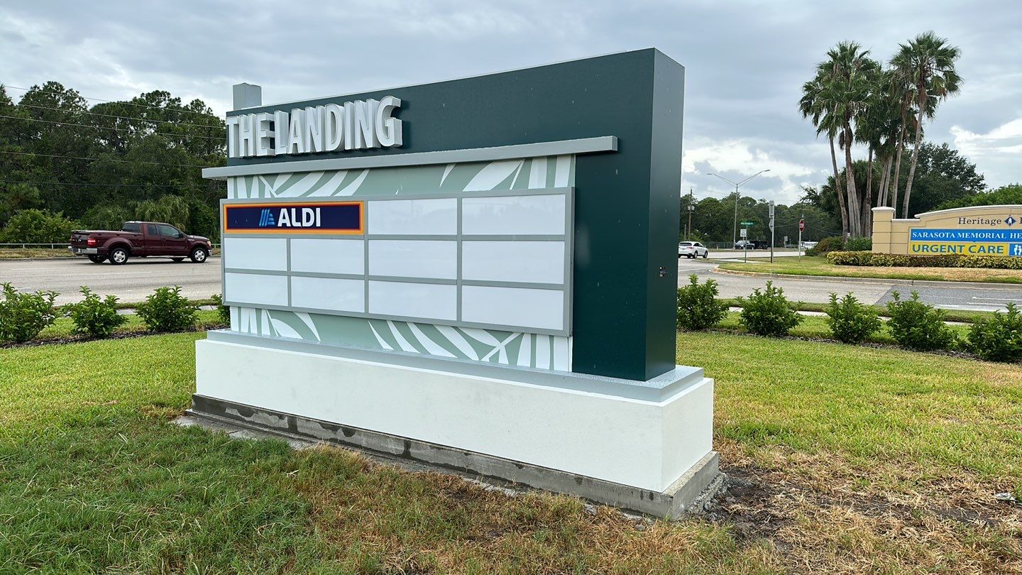 Monument Signs for The Landing by SignCrafters