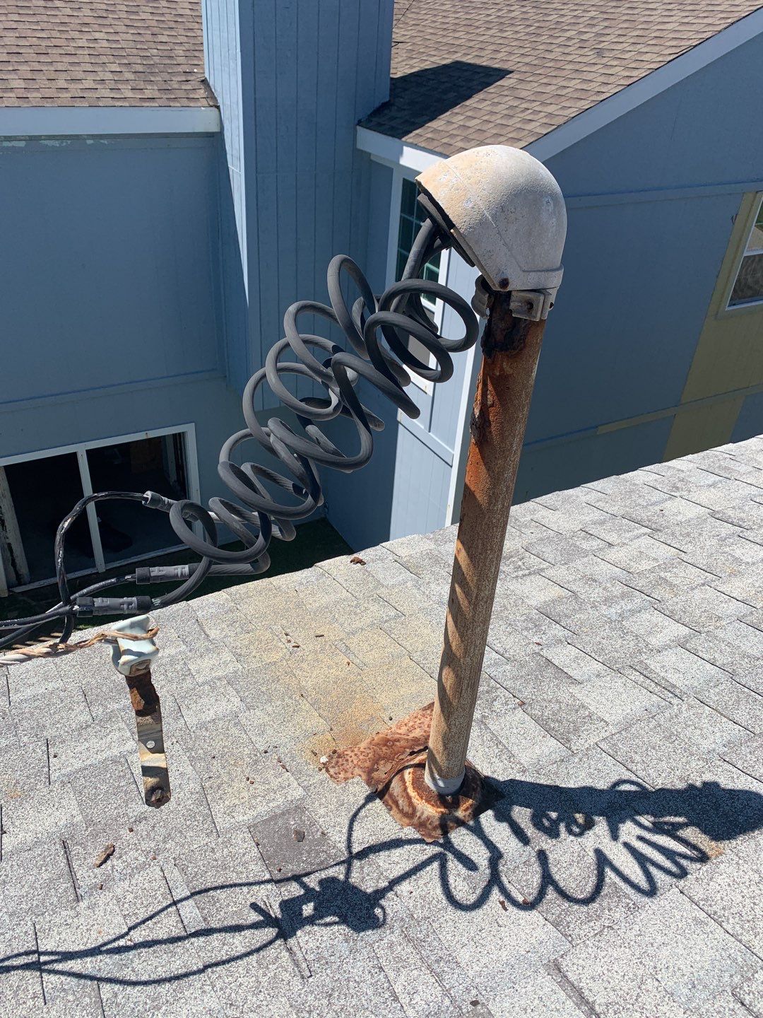 Galveston Waterfront Roof Installation In Progress by Elite Roofing LLC