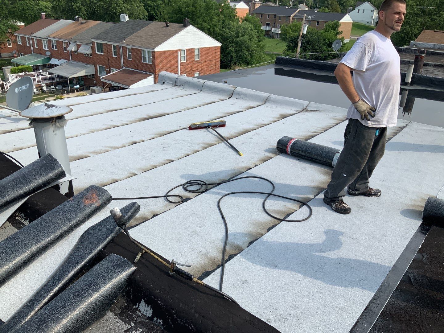 Residential Roofing Installation by Alpha Design Services