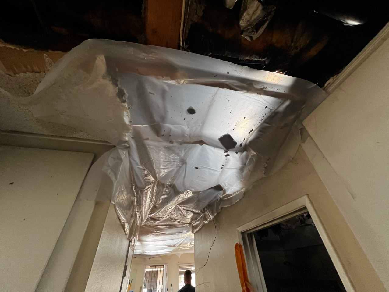 Restoring a Fire Damaged Home - Hacienda Heights by One Stop Source