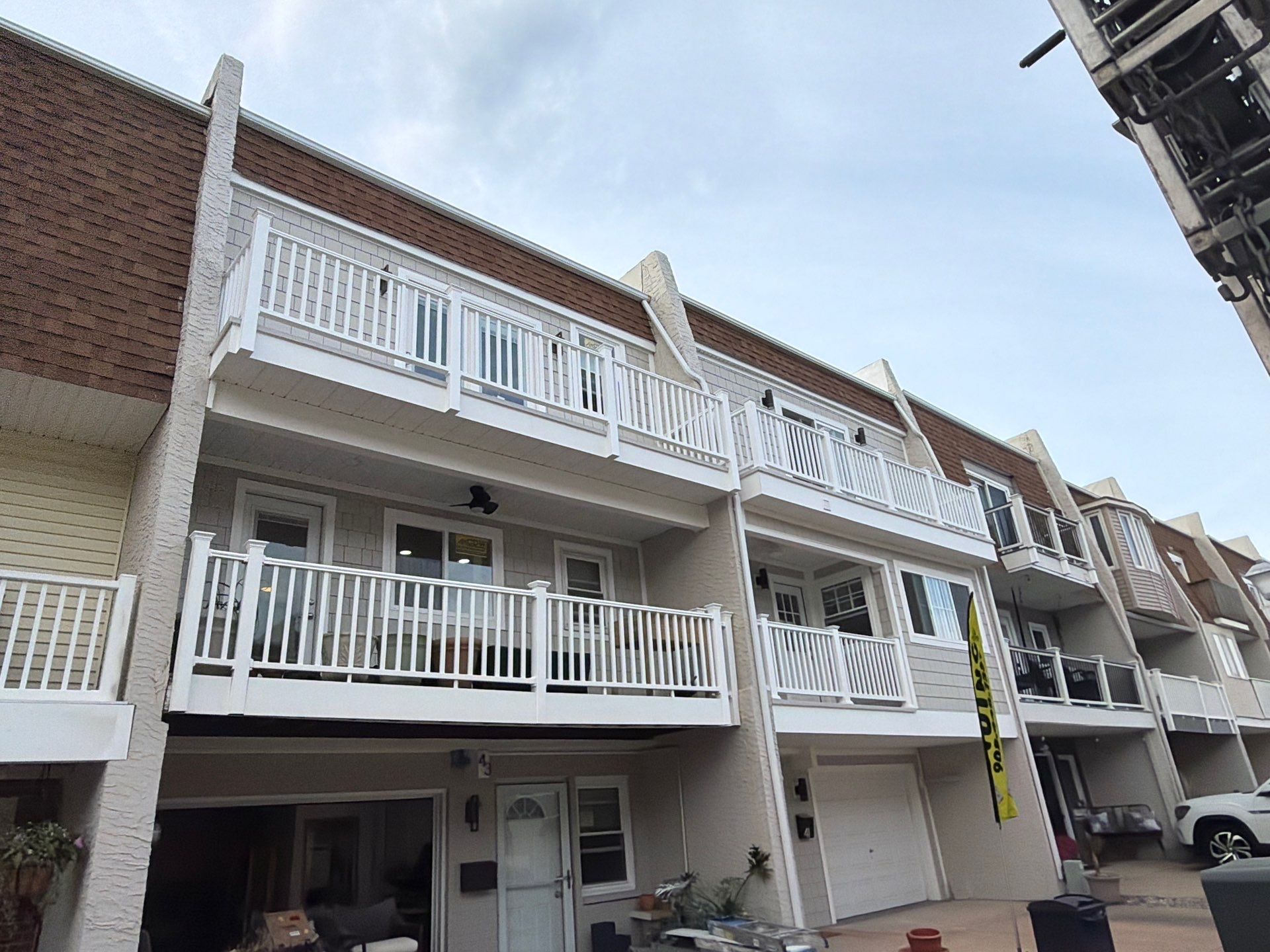 Multi-Level Balcony Reconstruction and Structural Wood Rot Repair in Sea Bright by REVIXPRO