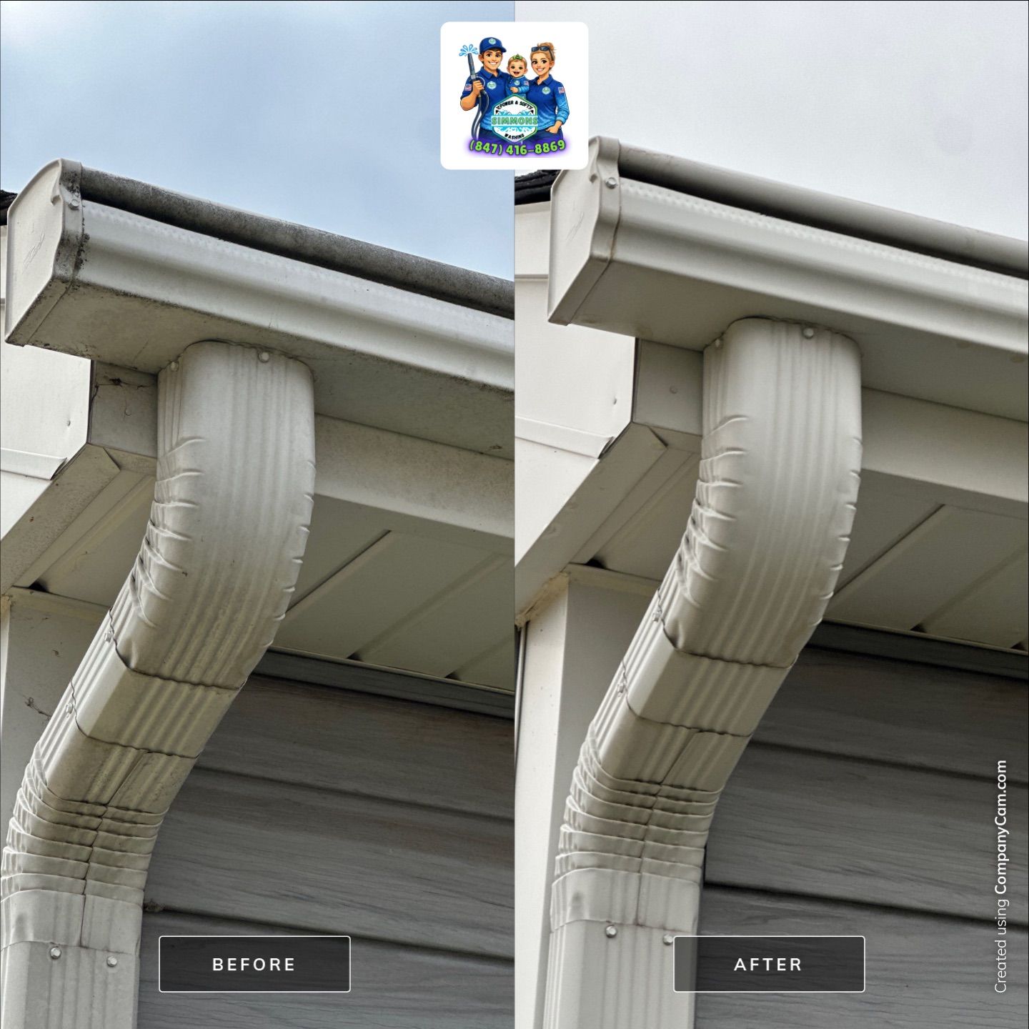 Crystal Lake Home Exterior Gutter and Siding Services by Simmons Power & Soft Washing