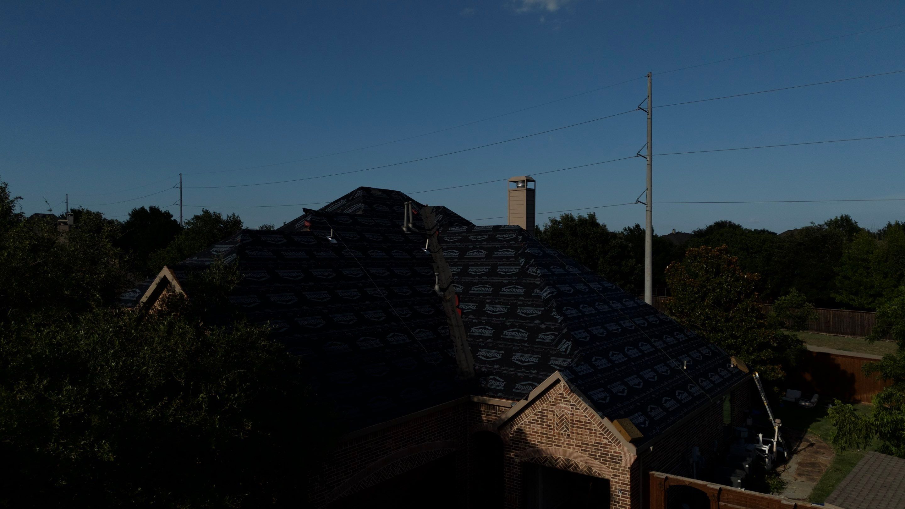 Residential Roof Repair using IKO Dynasty Class 3 Impact Resistant Shingles by Becker Roofing and Exteriors