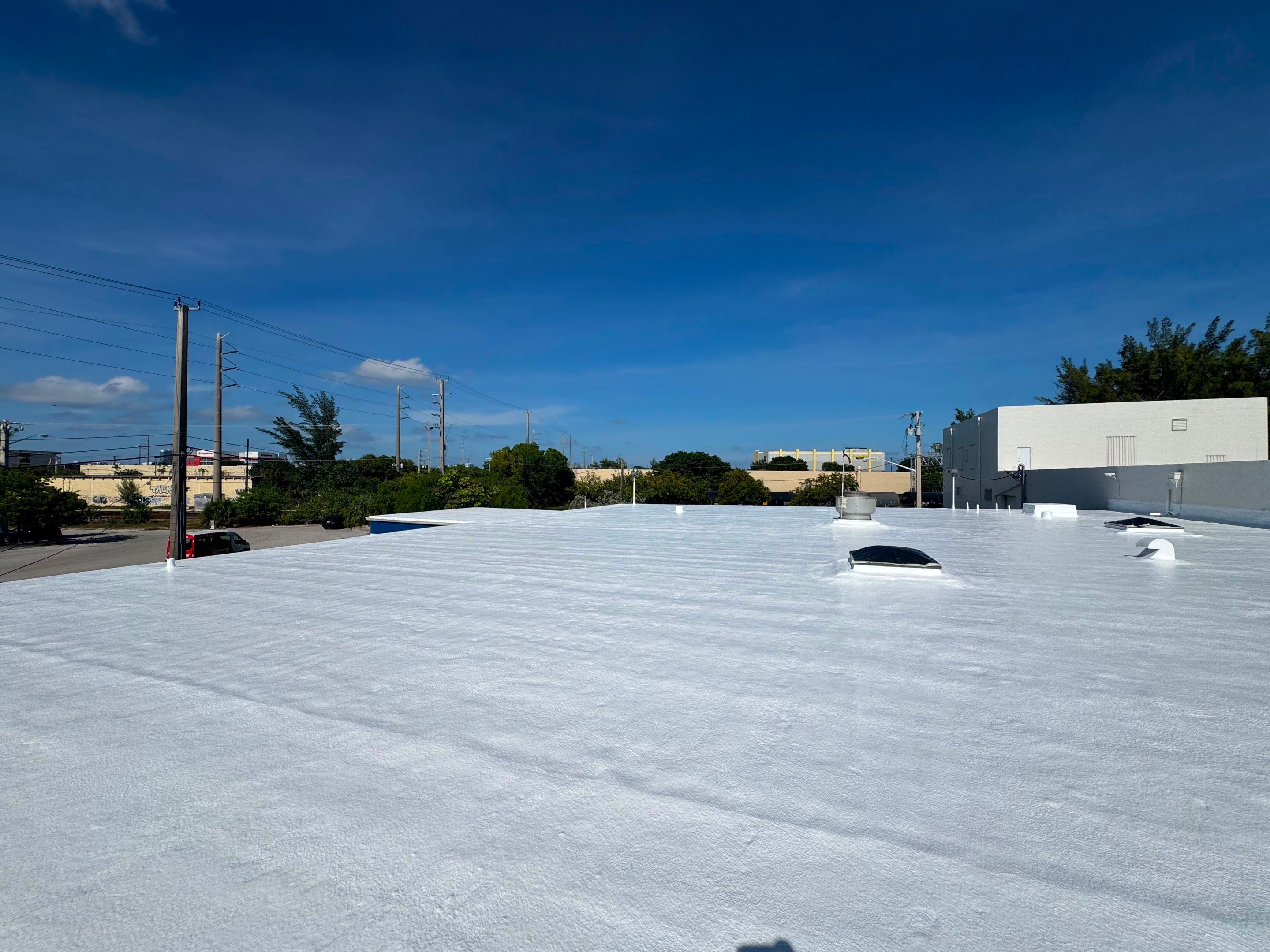 Fort Lauderdale Commercial Roof Restoration and Reflective Coating Installation by Roof King LLC