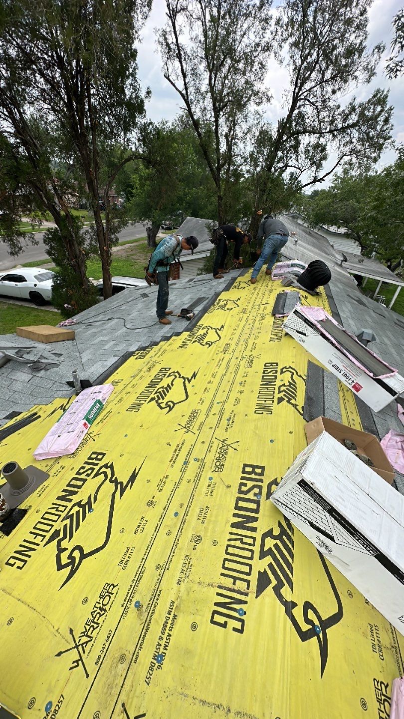 San Antonio Roof Project by Bison Roofing  