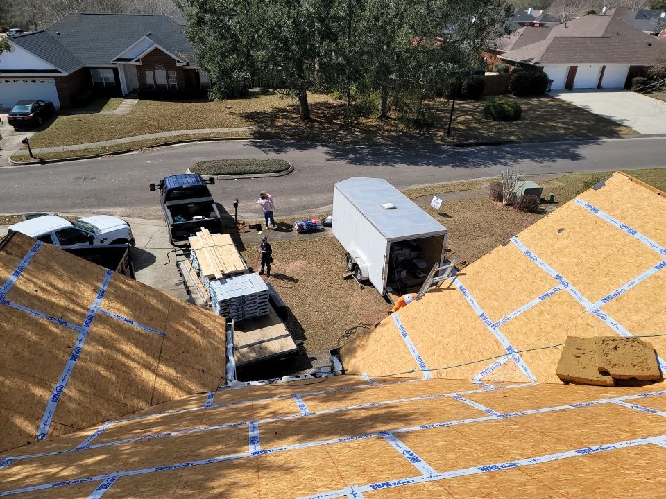 Residential Roofing Installation using Roof Replacement by American Roofing & Construction LLC