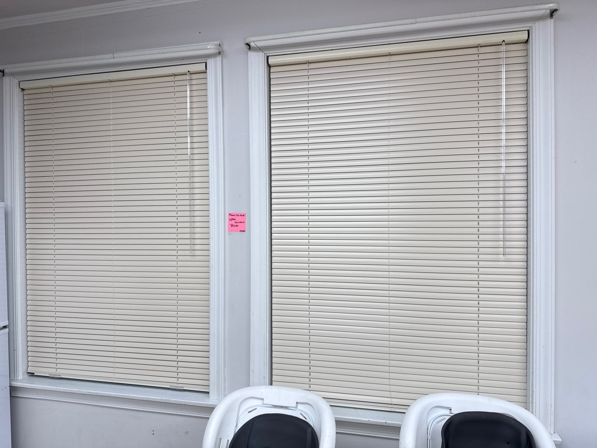 Aluminum Blinds Project in Prince Frederick, MD by Southern Maryland Custom Blinds