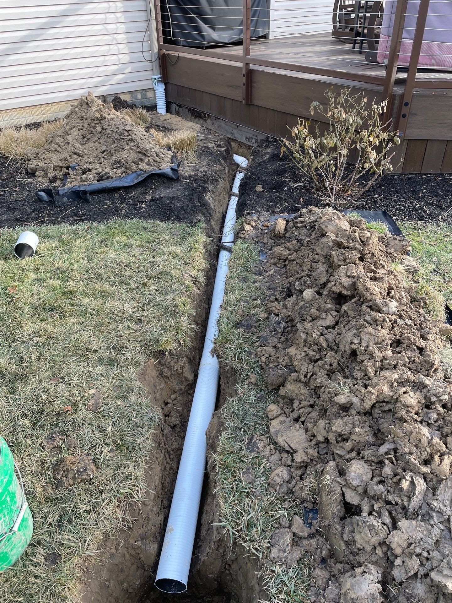 Exterior Shallow System by Toledo Basement Repair