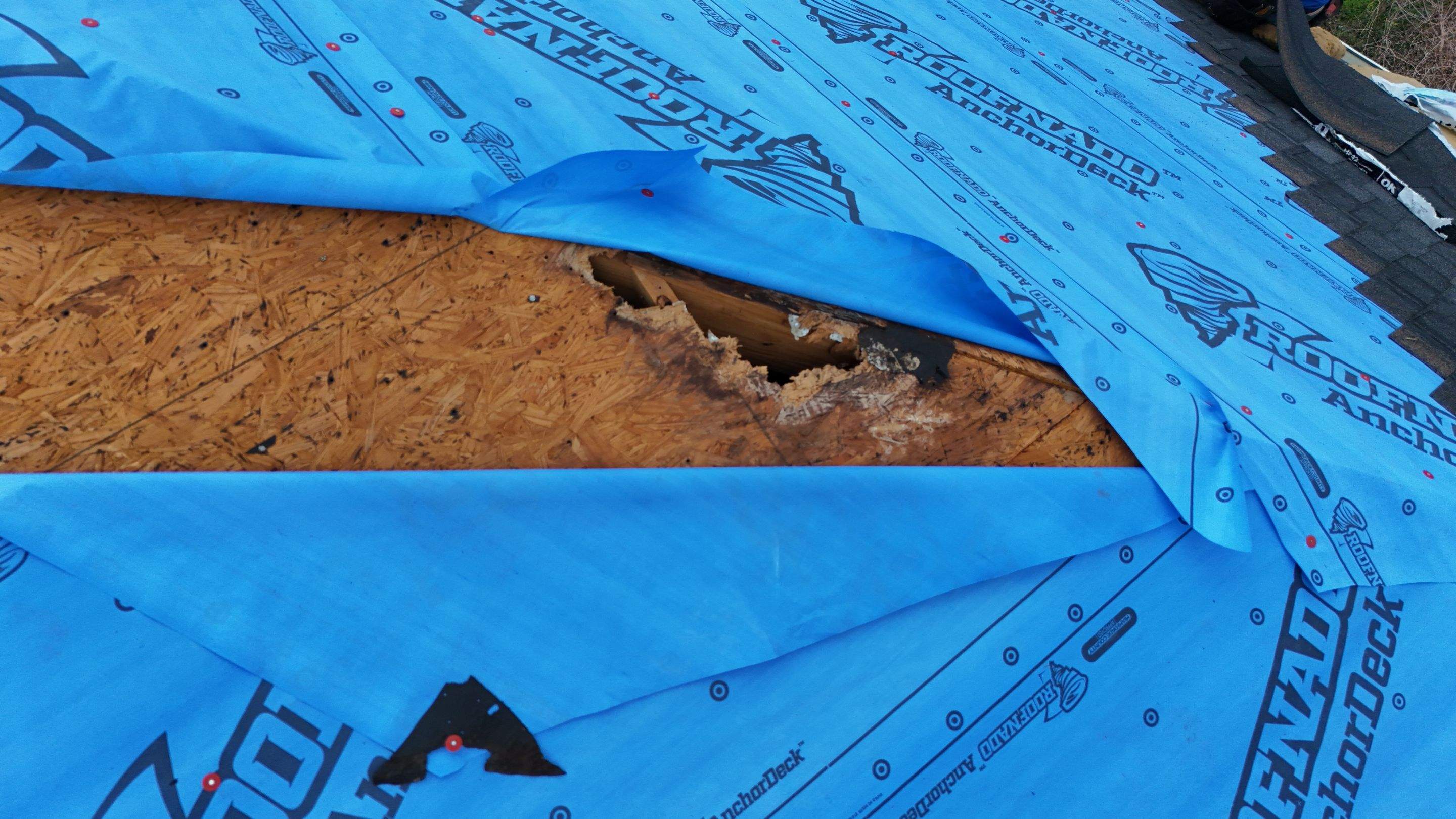 Storm-Damaged Roof Rebuilt, Deck Repairs Included — Houston, TX by PL Roofing & SB Roofing, LLC.