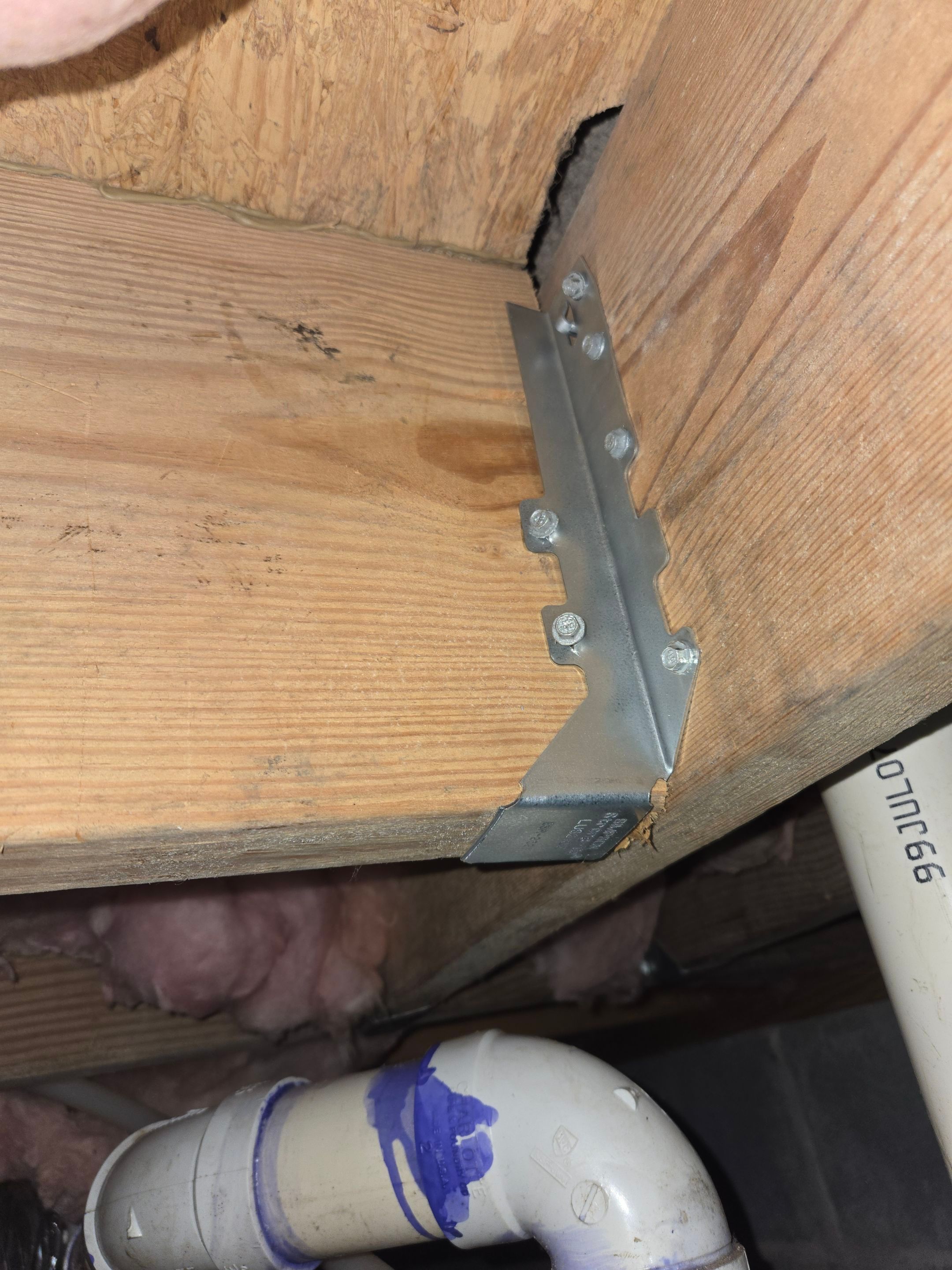 Project in Smithfield by Patriot Crawl Space Repairs