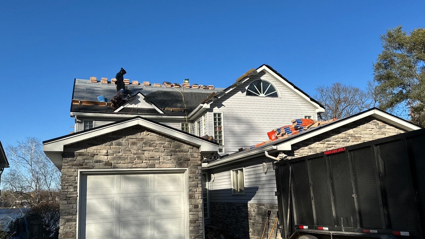 Roof Replacement using CertainTeed Landmark Moire Black by 180 Contractors