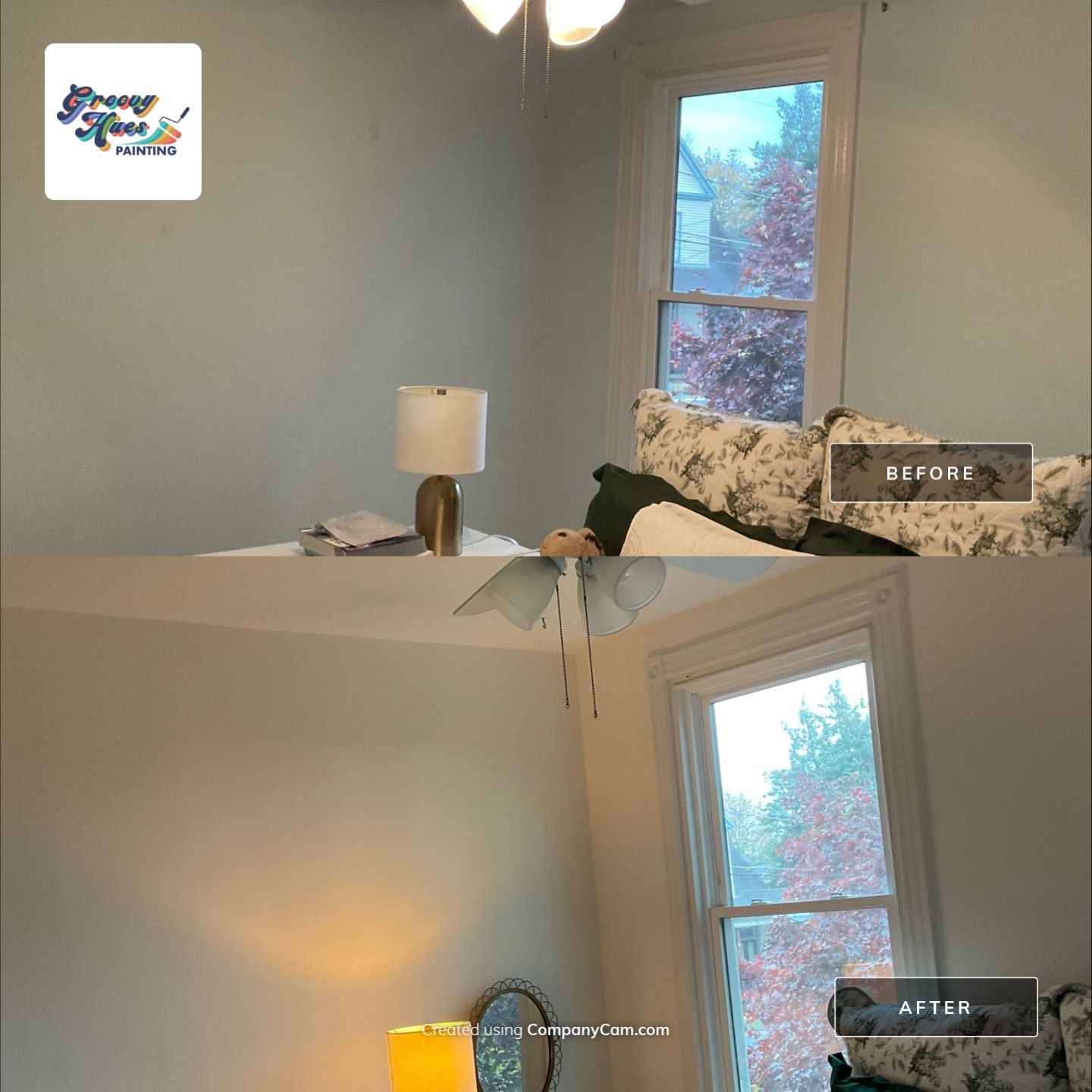 Warm and Welcoming Interior Refresh in Jenkintown by Groovy Hues