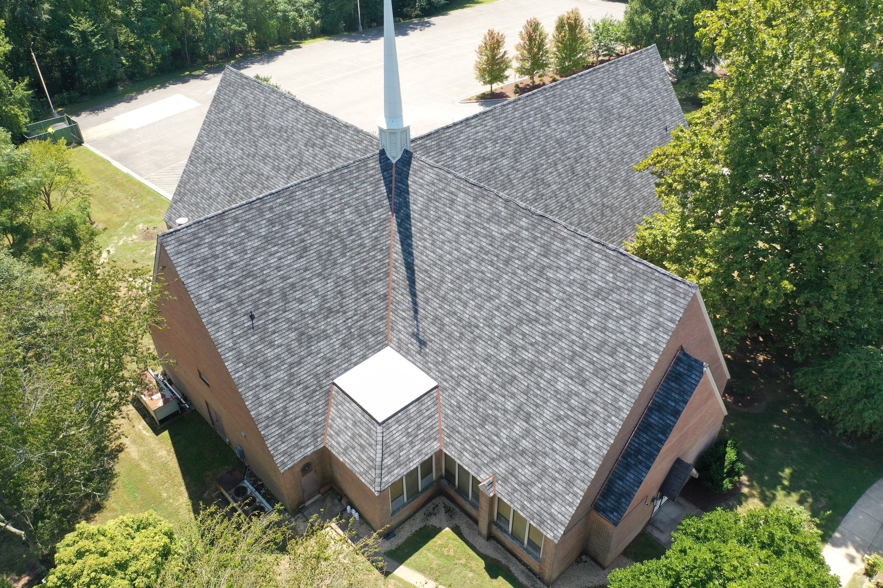 Roof Installation using Flat Roof Coating by ExteriorPros