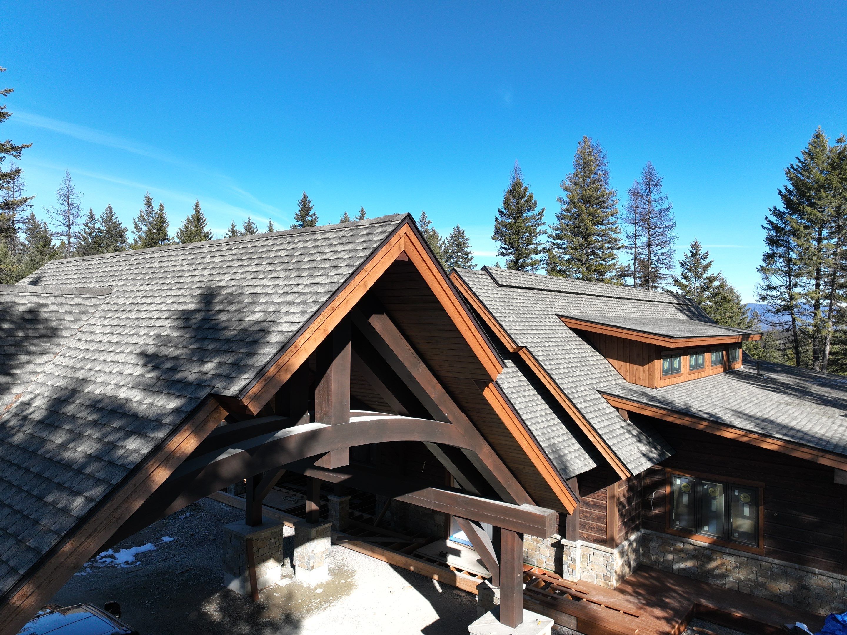 UHDZ Whitefish Hills - Weathered Wood by Montana Roofing Solutions