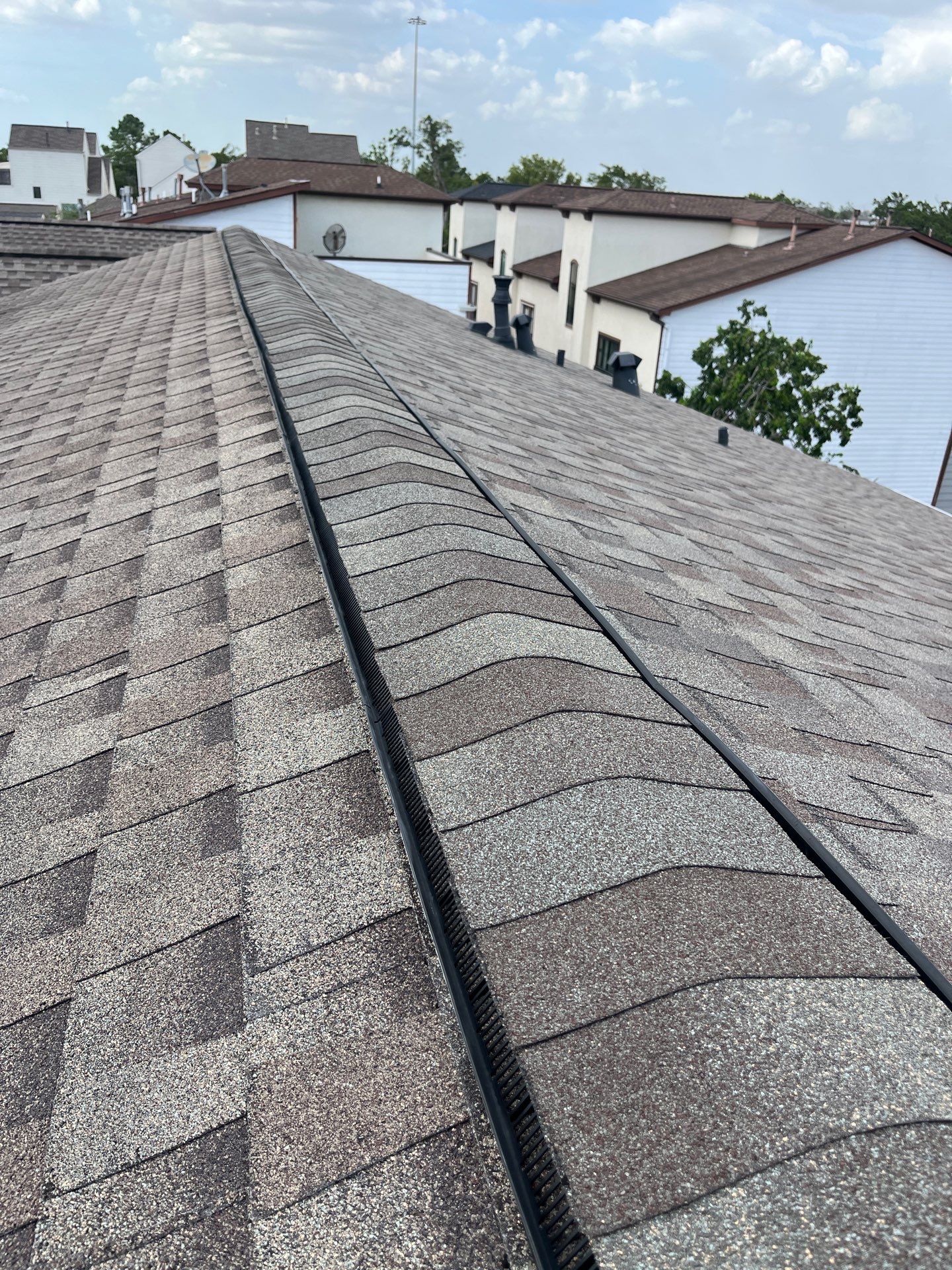 Hail Damage using Owen's Corning Duration (Lifetime) Shingles by Roof Repair Company