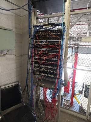Structured cabling installation by CimaSolutions