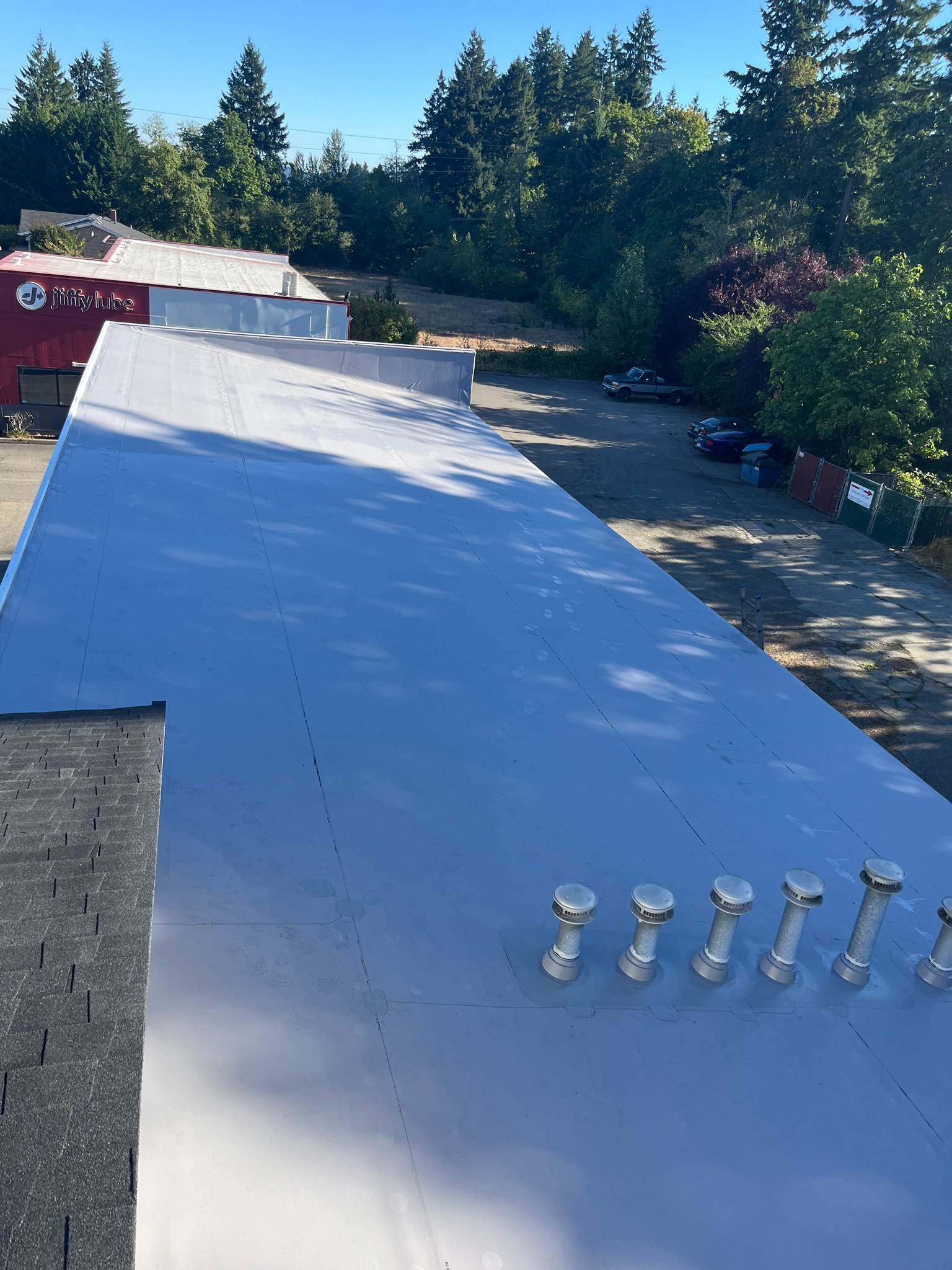 Commercial Roof Replacement in Port Orchard, WA by Hanley Construction