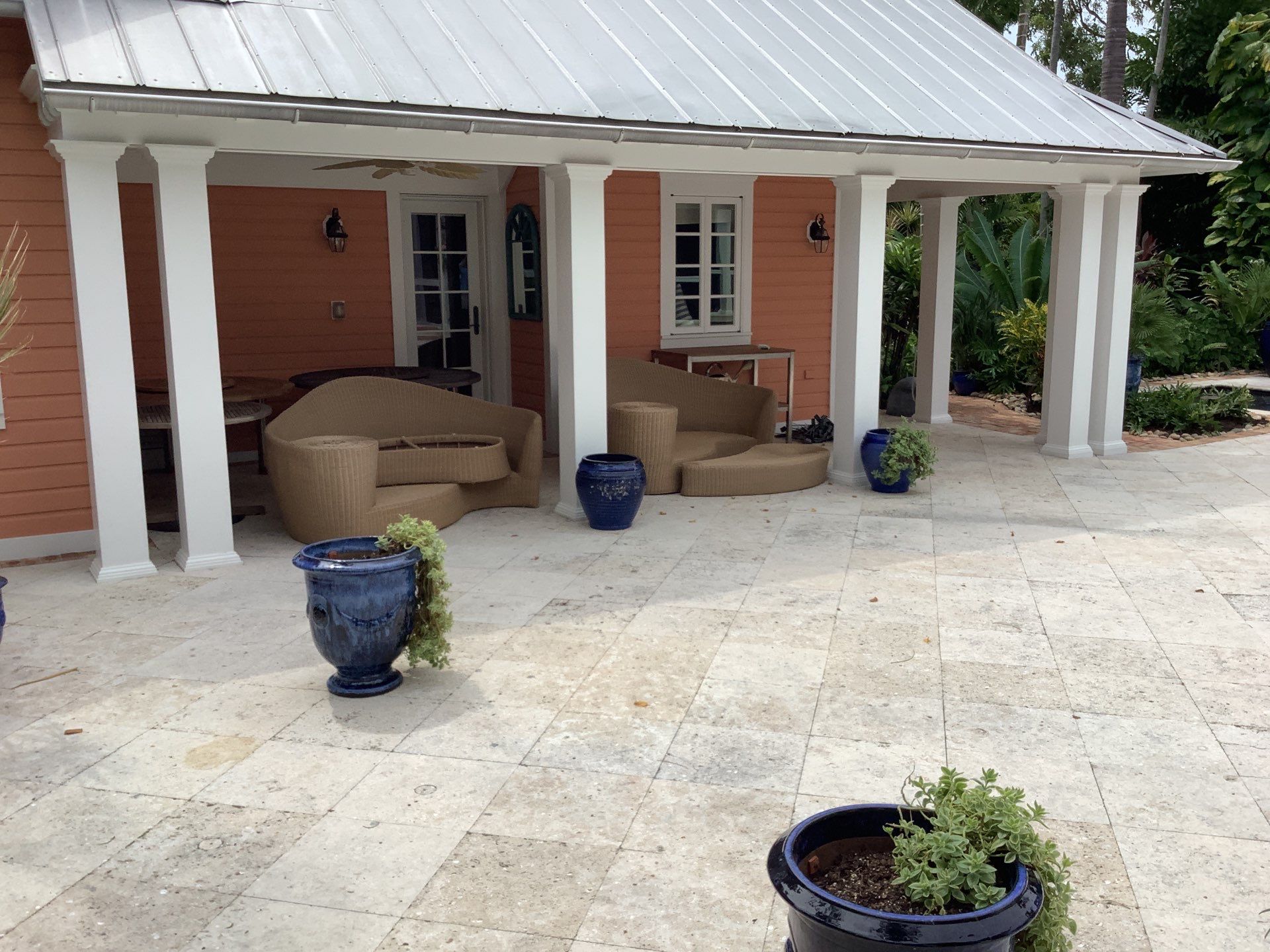 Half-Round Gutters Installation in Boca Grande FL by Gutter Professors