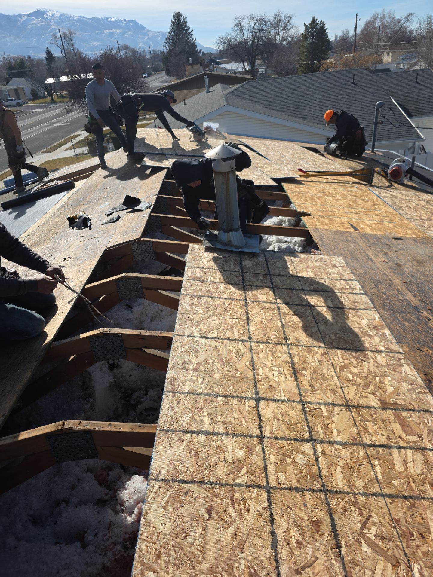 Project in Brigham City, UT by The Roofing Experience, LLC