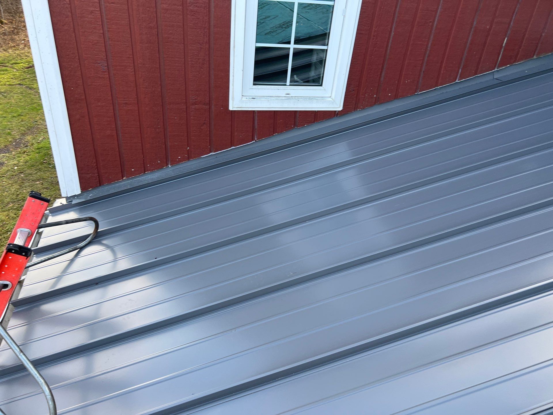 Residential Roofing Installation using Ideal Steel Standing Seam  by Artisan Roofing & Home Improvements Inc.