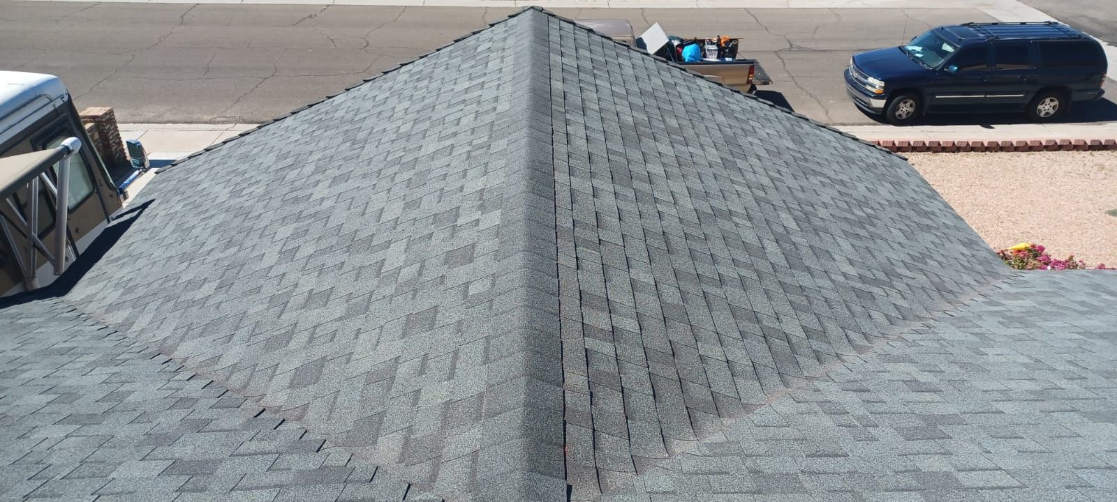 Estate Gray Shingles by Reimagine Roofing