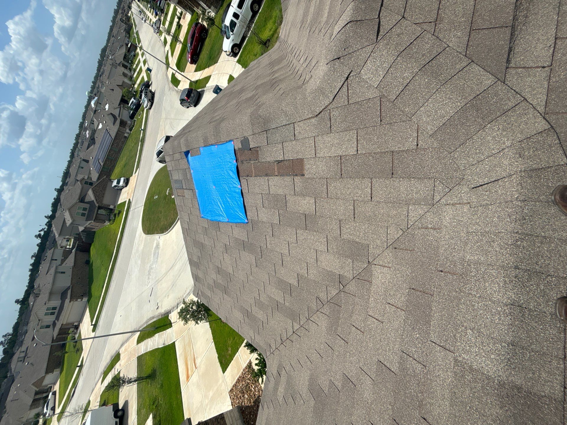 Residential Roofing Repair using Owen's Corning Duration (Lifetime) Shingles by Roof Repair Company