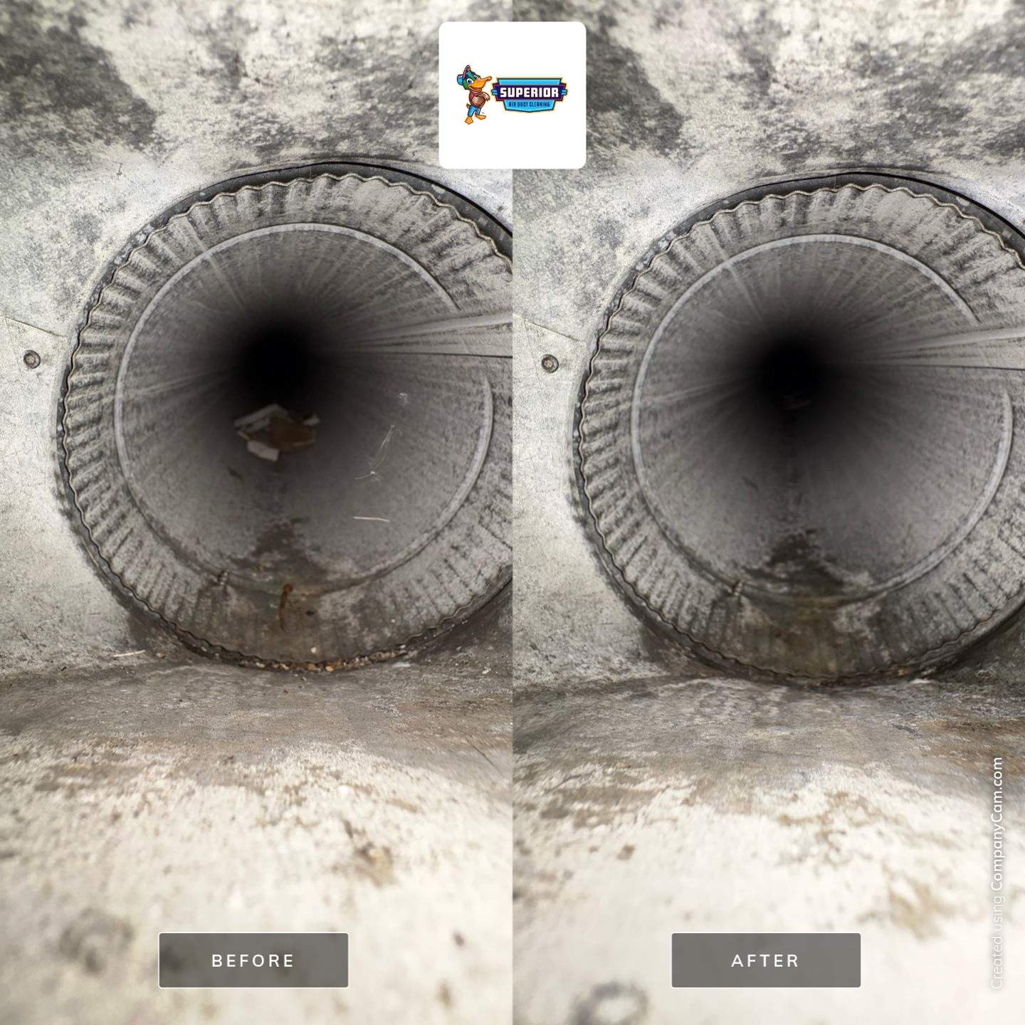 Air Duct Cleaning With a Vacuum Truck in Beaver Falls, PA by Superior Air Duct Cleaning