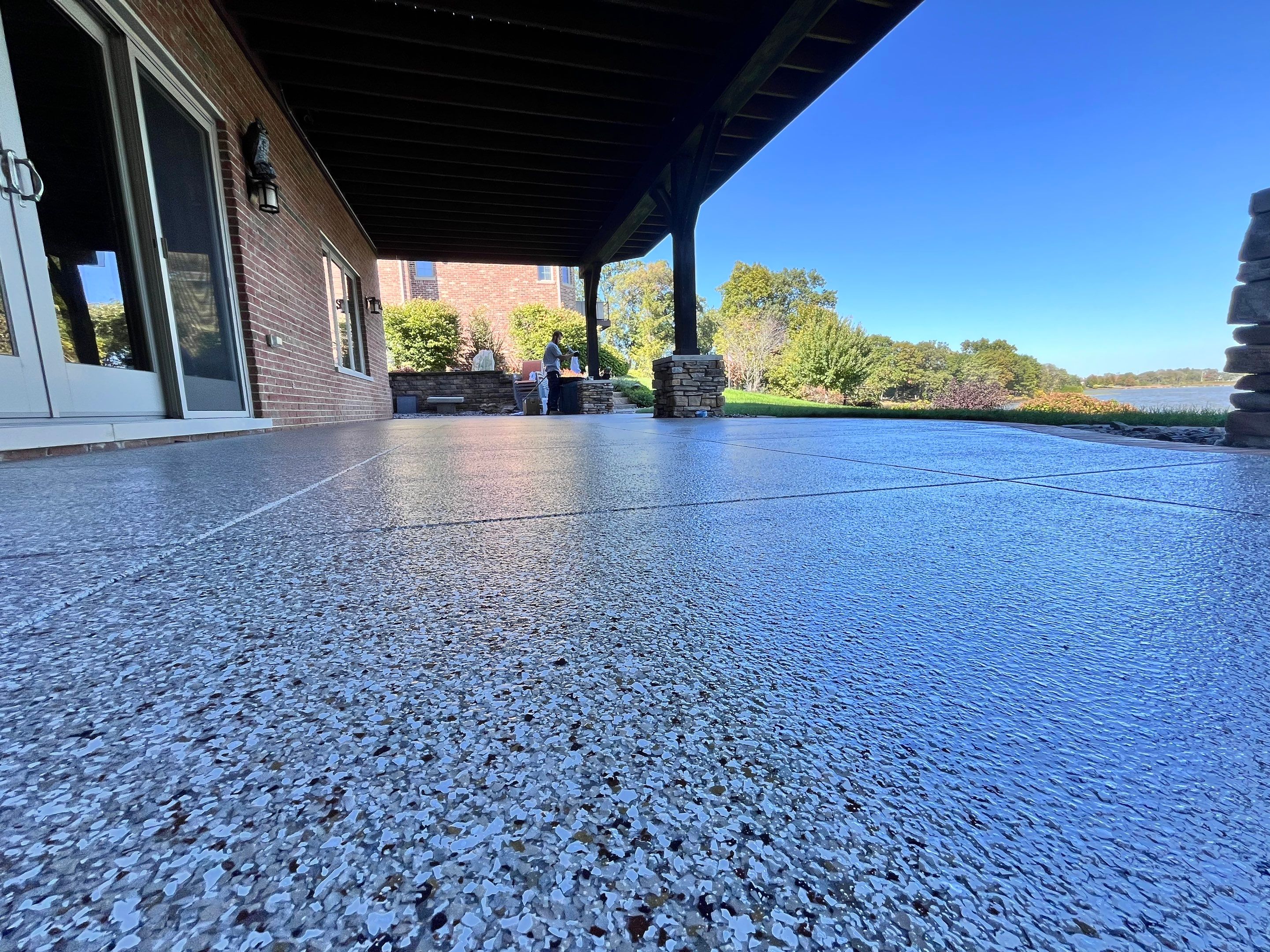 Creekbed Outdoor Coating by Level 10 Coatings