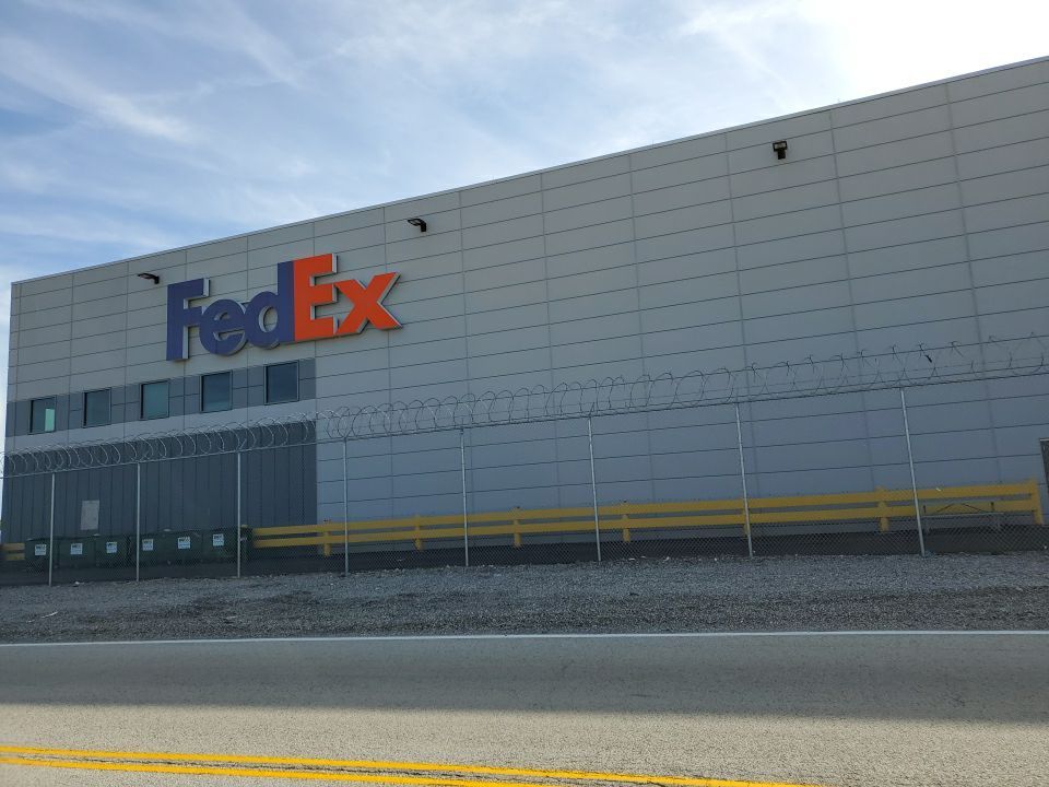 Tilt-up Precast Exterior Warehouse Painting by Paint Platoon USA