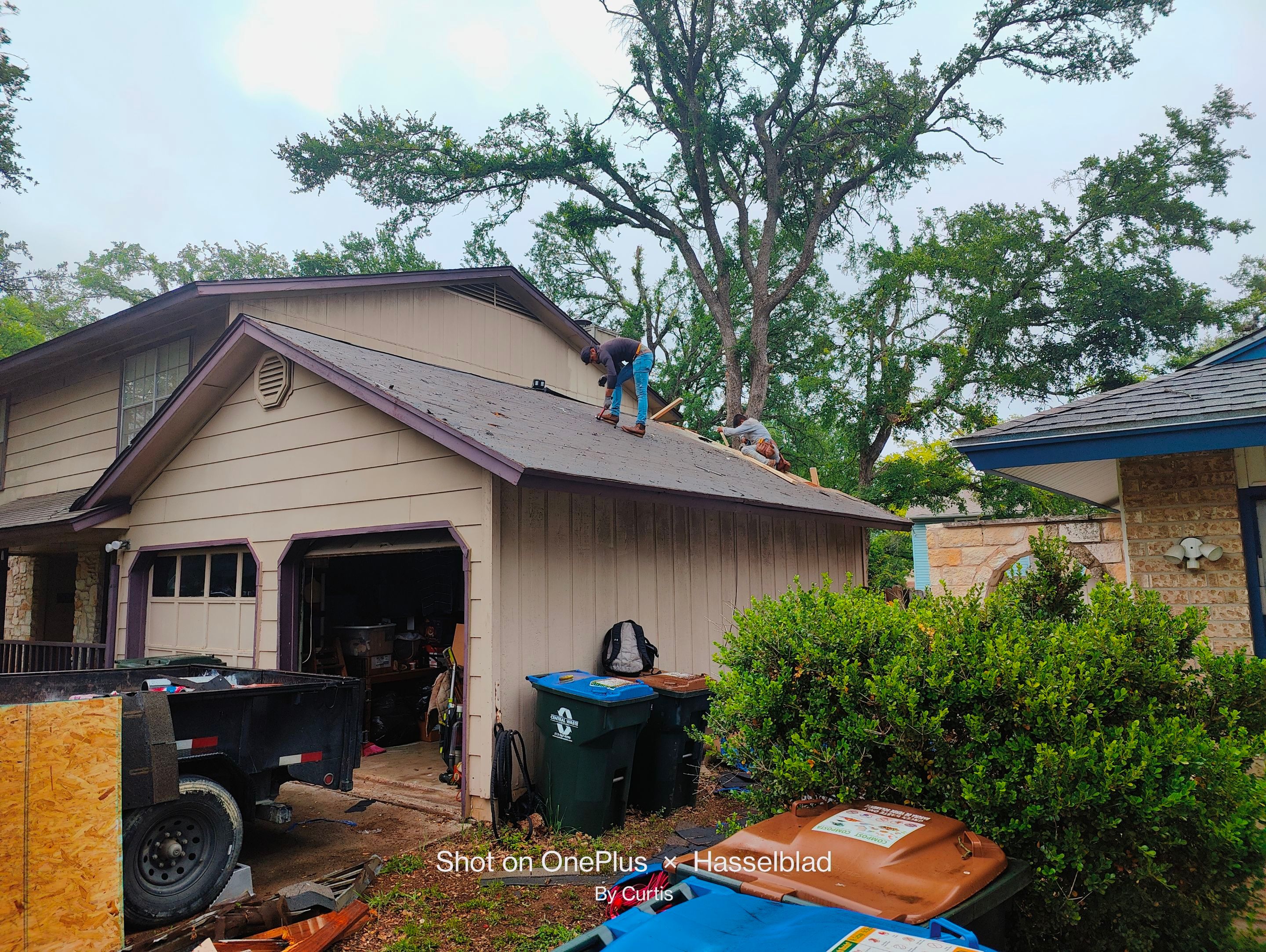 Residential Roofing Repair using Owens Corning Driftwood by DeZign Roofing & Exteriors