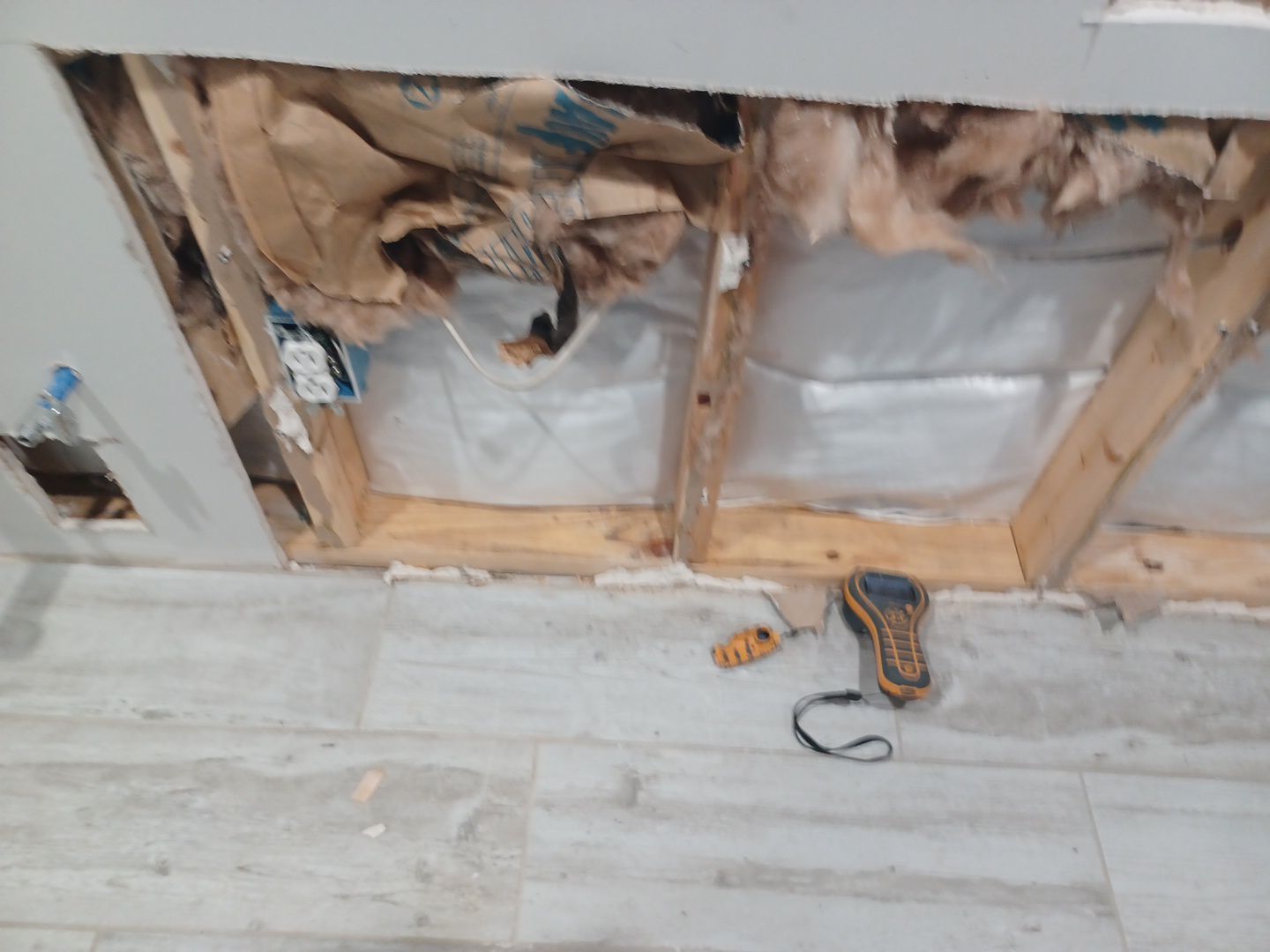 Project in West Bloomfield by EzDry Water Mitigation & Property Restoration