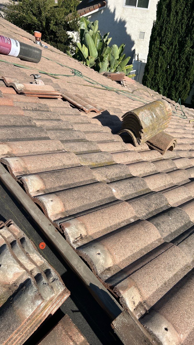 Comprehensive Tile Roof Replacement and Wood Repair in Chula Vista by Reliable Roofing San Diego Inc.