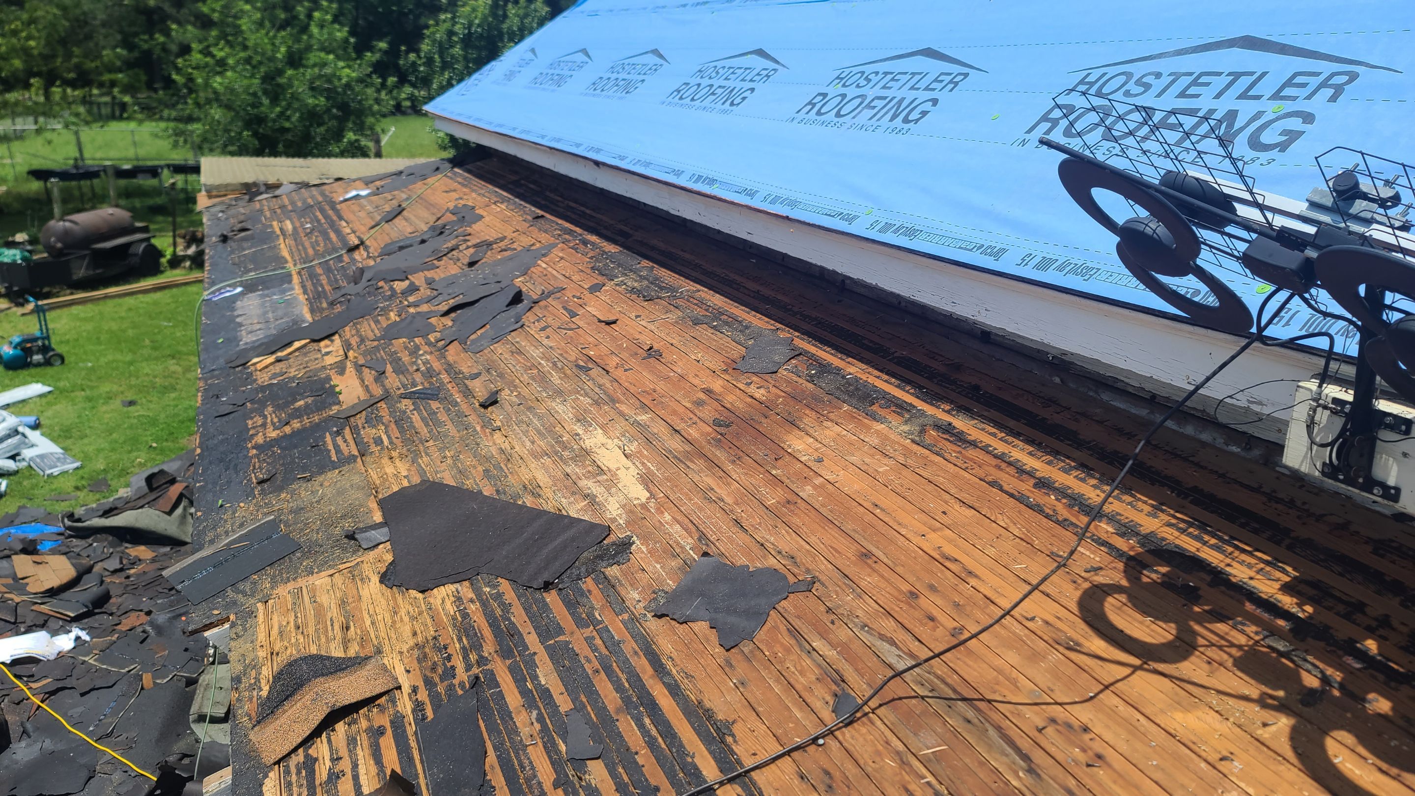 Residential Shingle Reroof using Malarkey Highlander NEX by Hostetler Roofing