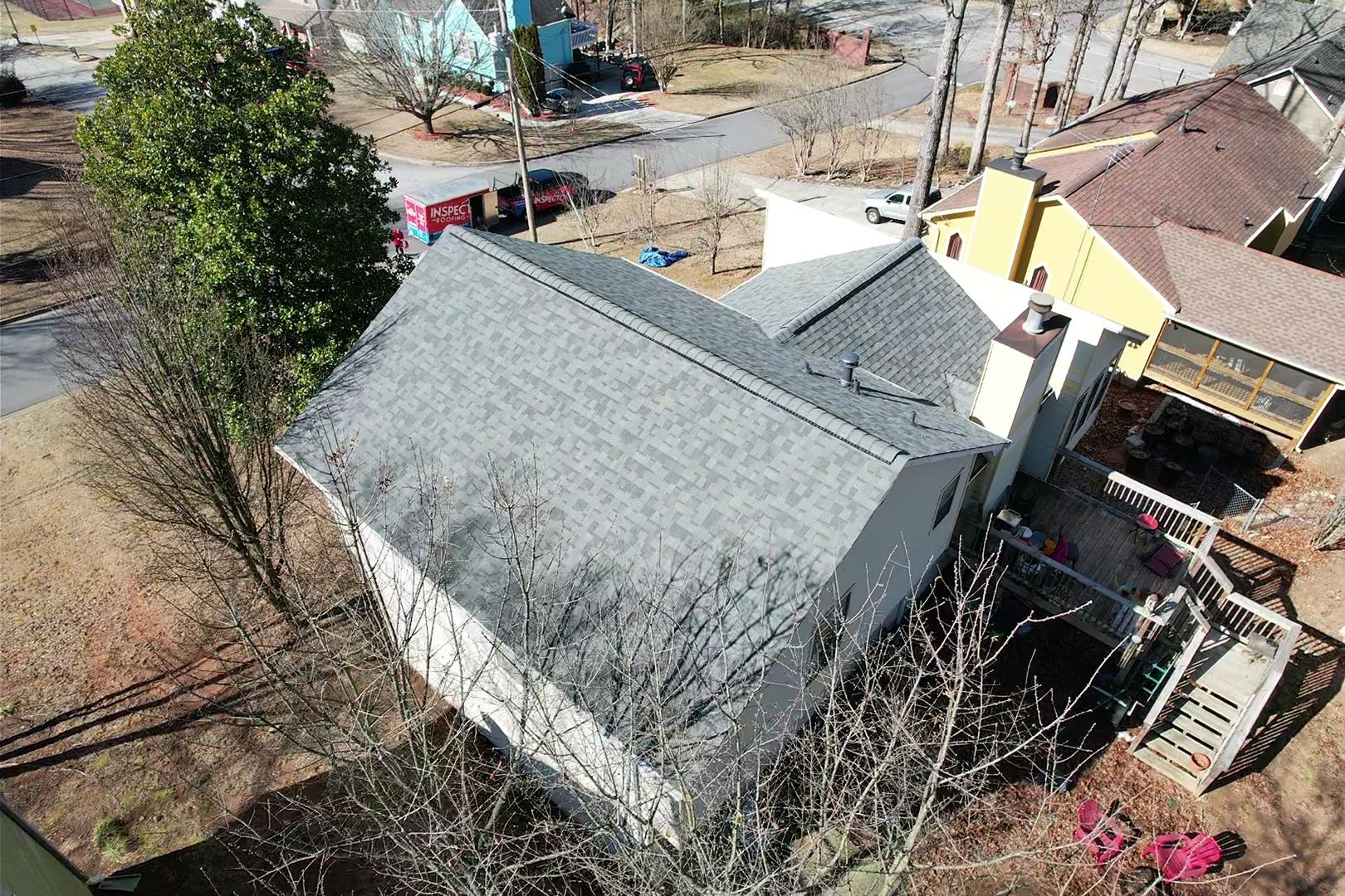 Residential Roofing Installation using Owens Corning by Inspector Roofing and Restoration