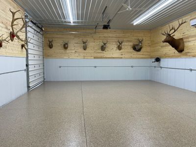 Garage using Pecan