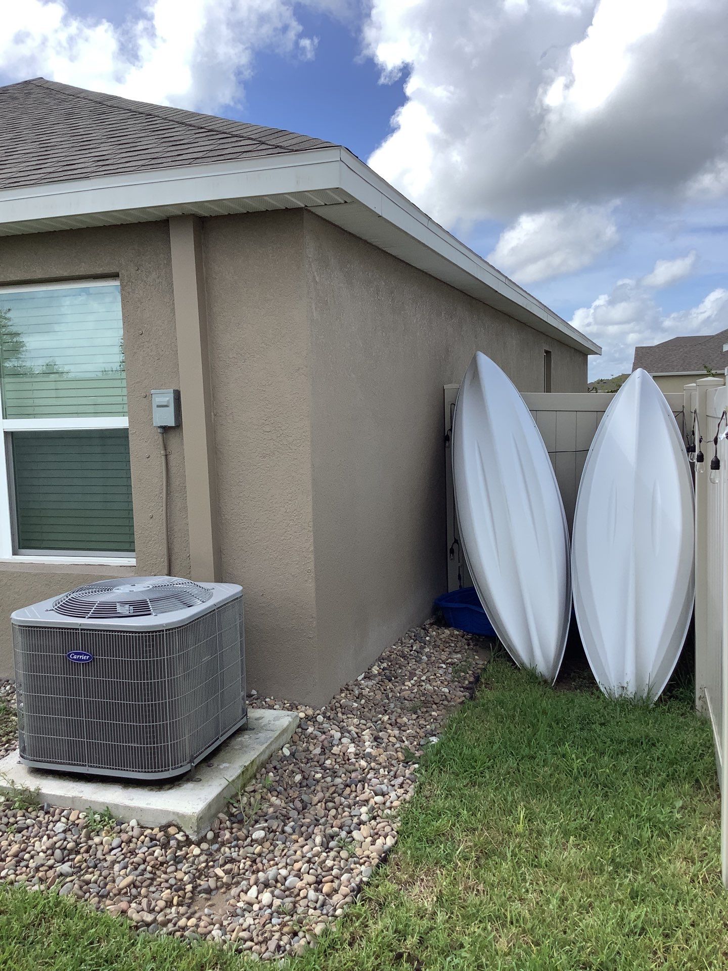 Gutter System with Downspouts in Bradenton FL by Gutter Professors